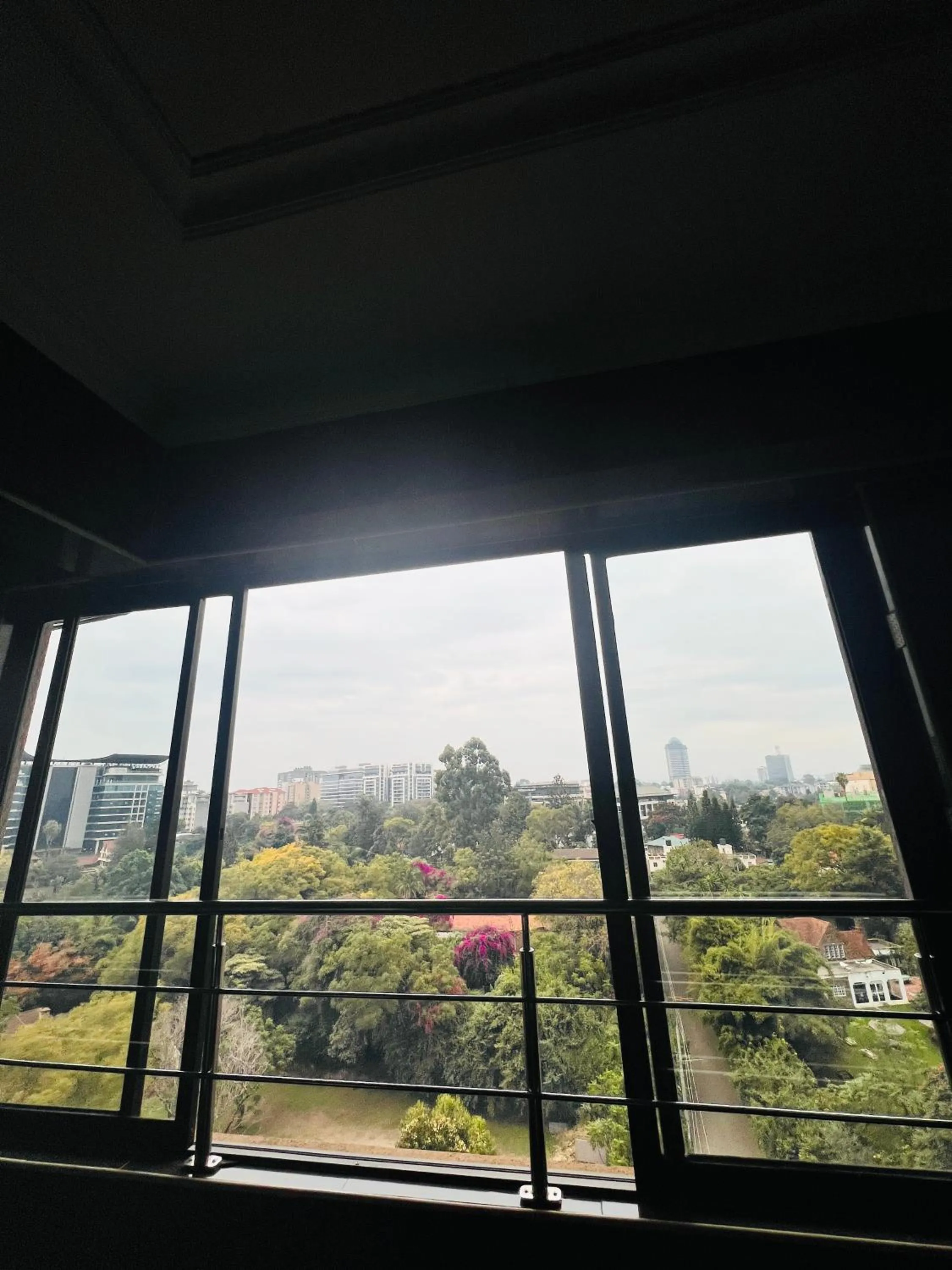 Quiet street view in GemSuites Riverside Serviced Apartments and Hotel, Nairobi