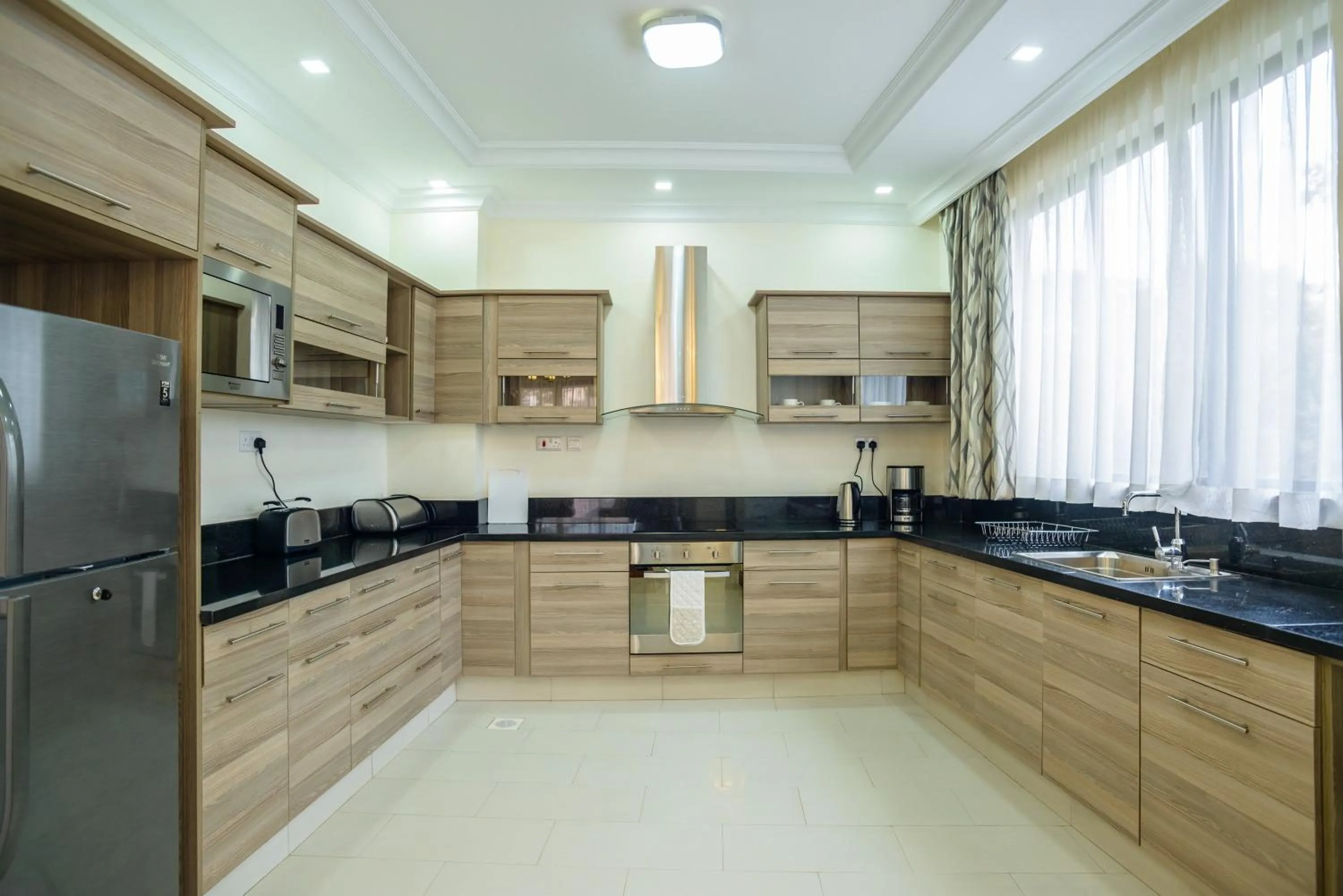 Kitchen or kitchenette in GemSuites Riverside Serviced Apartments and Hotel, Nairobi
