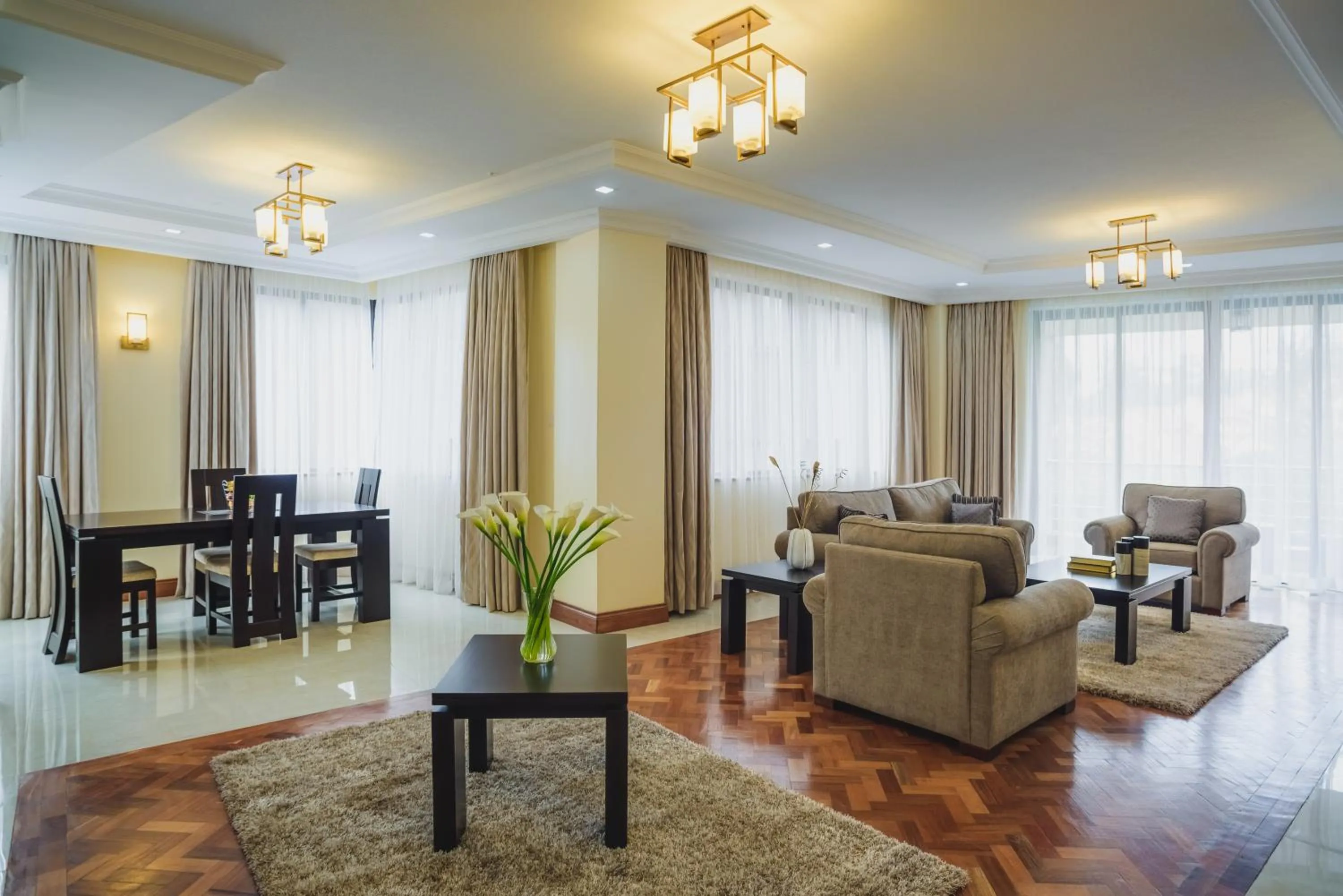 Living room in GemSuites Riverside Serviced Apartments and Hotel, Nairobi