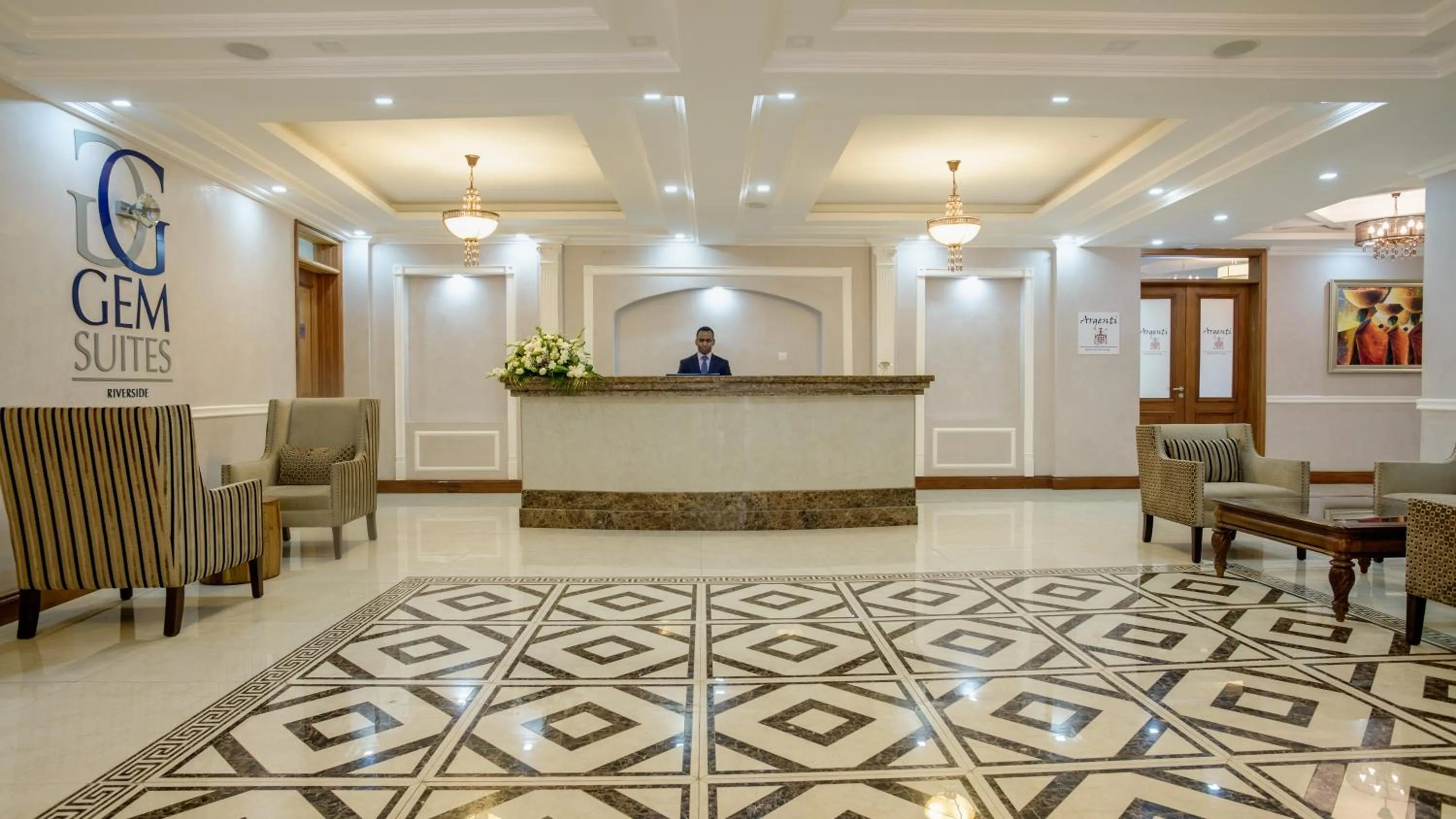 Property logo or sign in GemSuites Riverside Serviced Apartments and Hotel, Nairobi