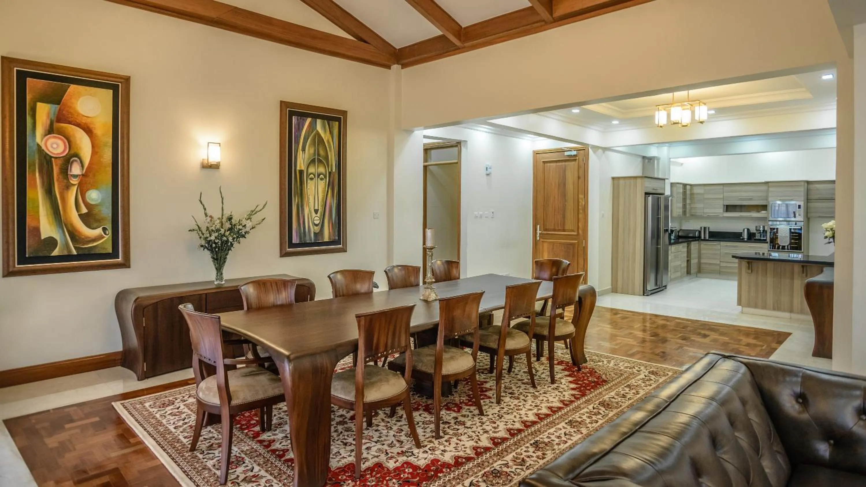 Kitchen or kitchenette in GemSuites Riverside Serviced Apartments and Hotel, Nairobi