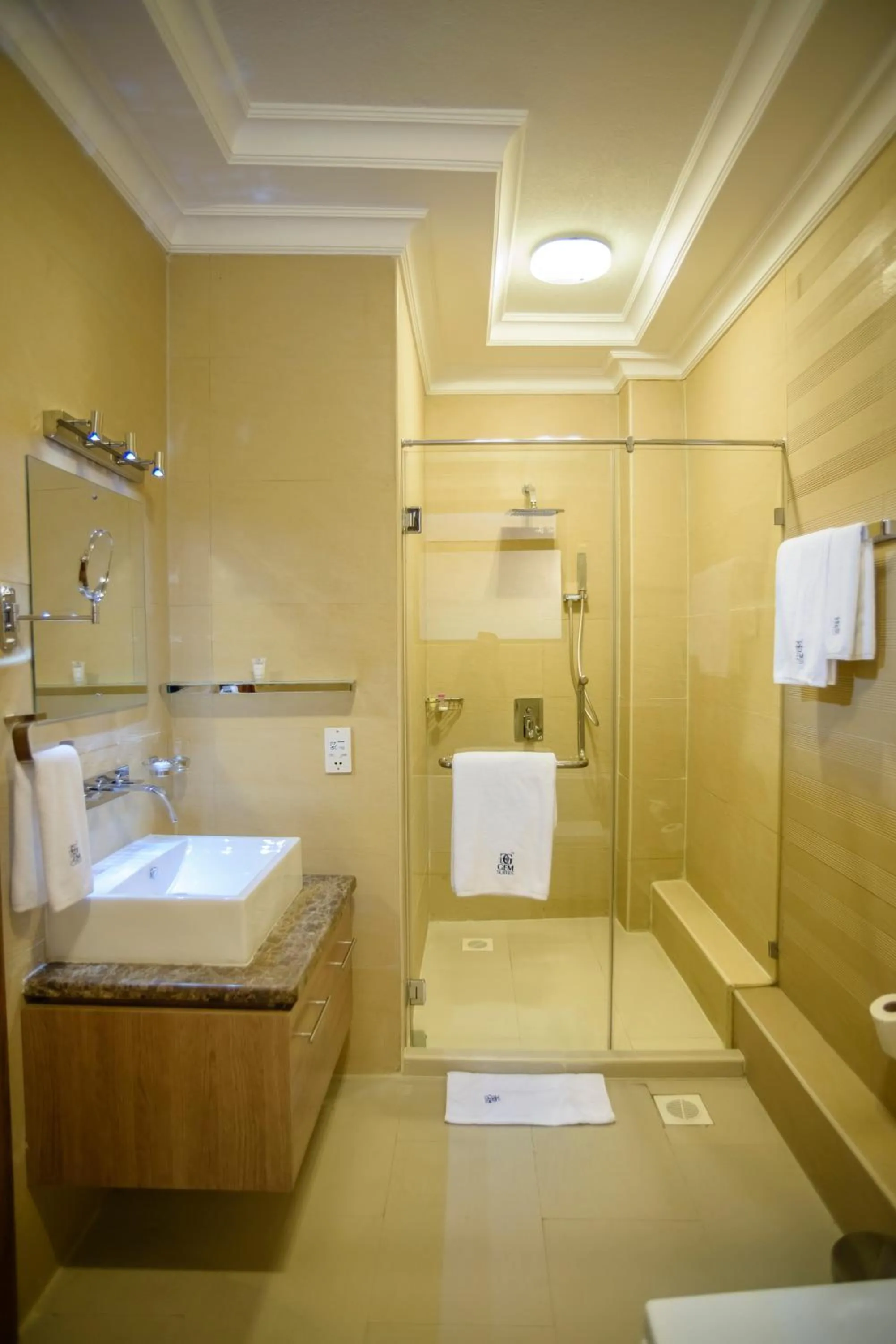 Toilet in GemSuites Riverside Serviced Apartments and Hotel, Nairobi