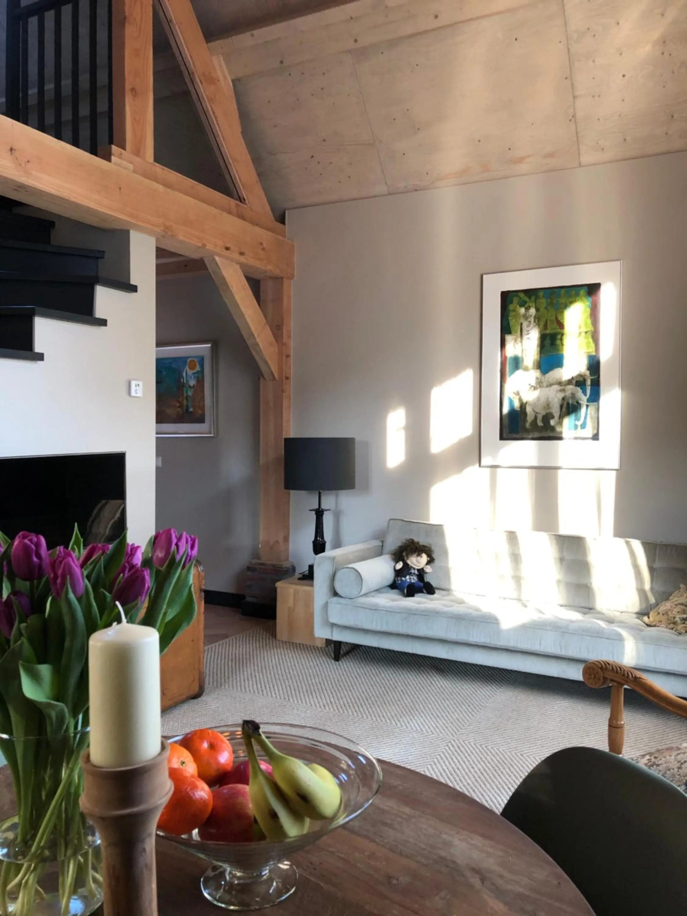 Living room in De Heeren van Tuil