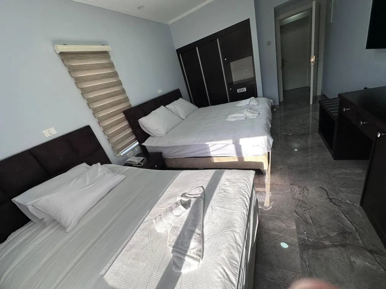 Bed in Mount of Olives Hotel