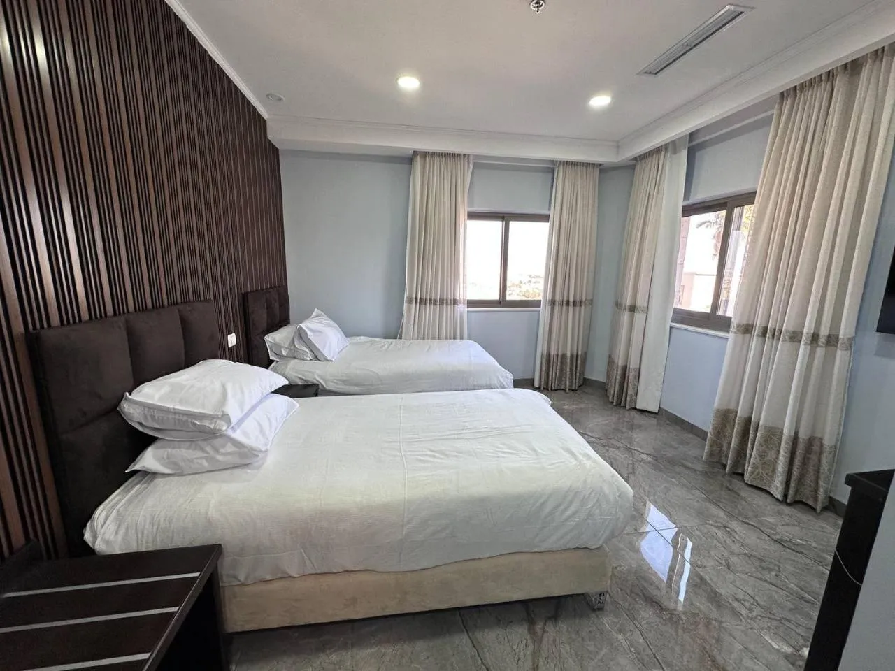 Bed in Mount of Olives Hotel