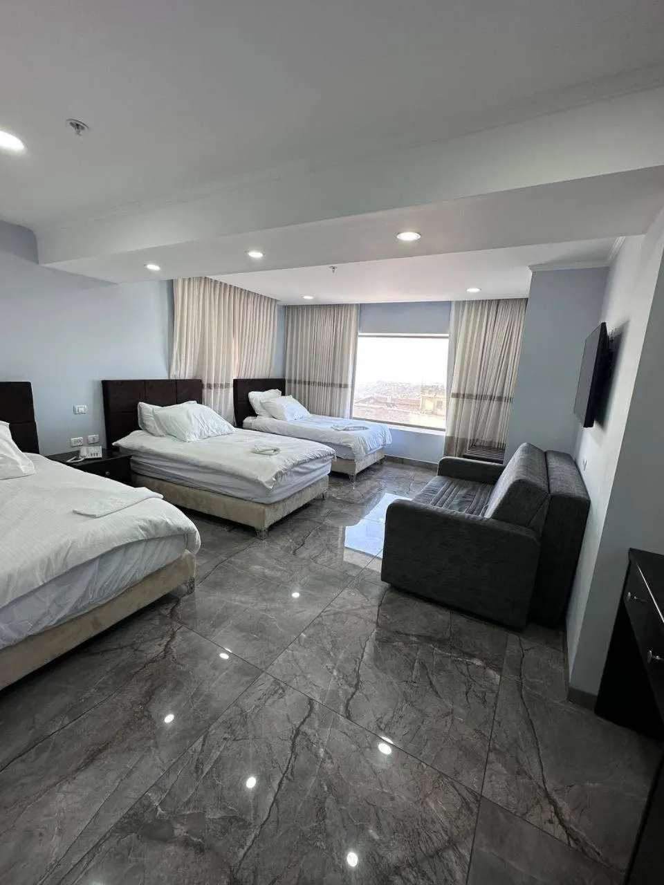 Bed in Mount of Olives Hotel