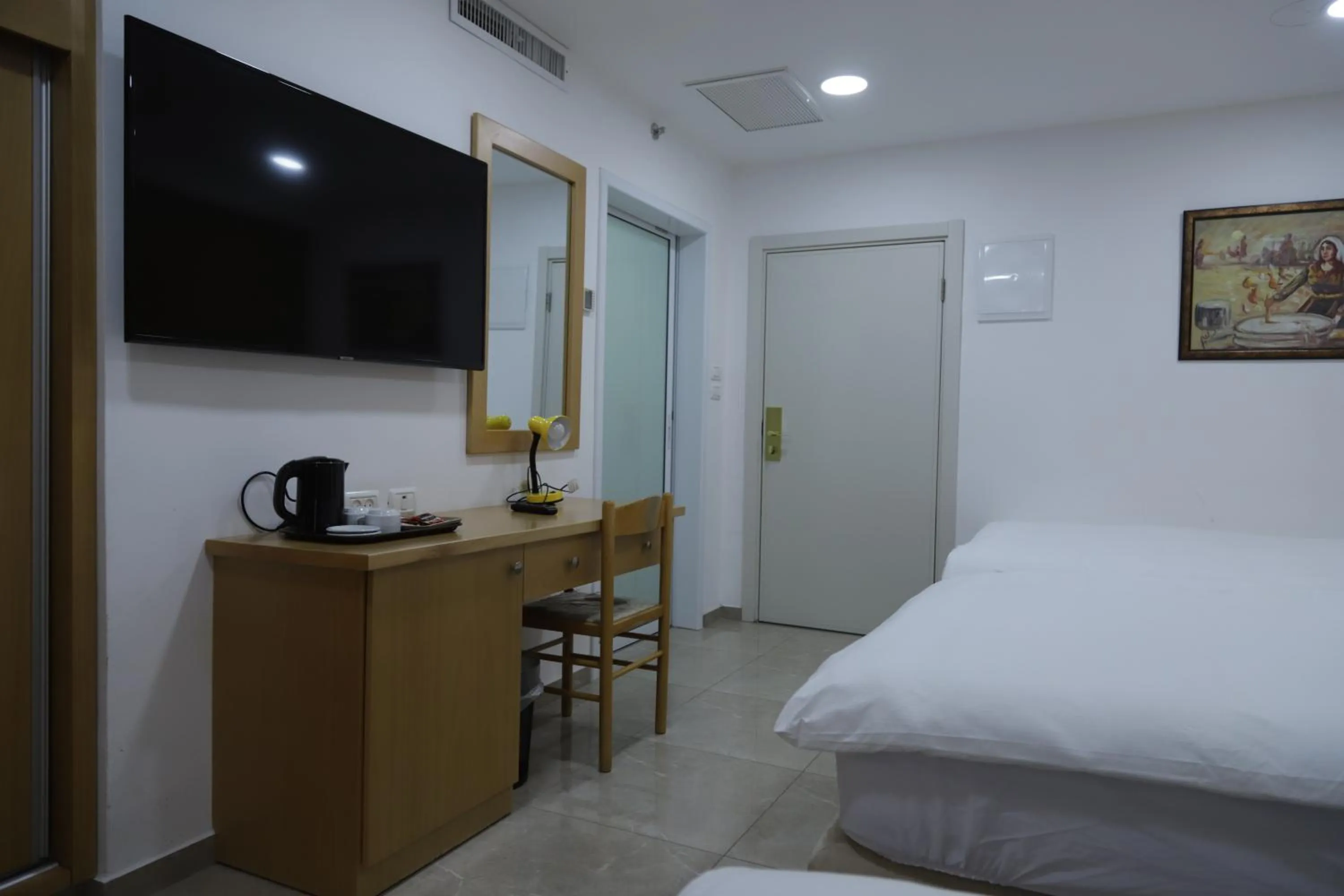 Bed in Mount of Olives Hotel