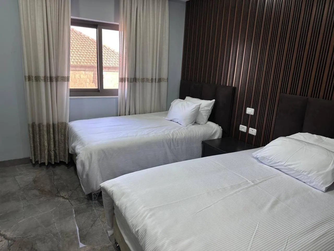 Bed in Mount of Olives Hotel