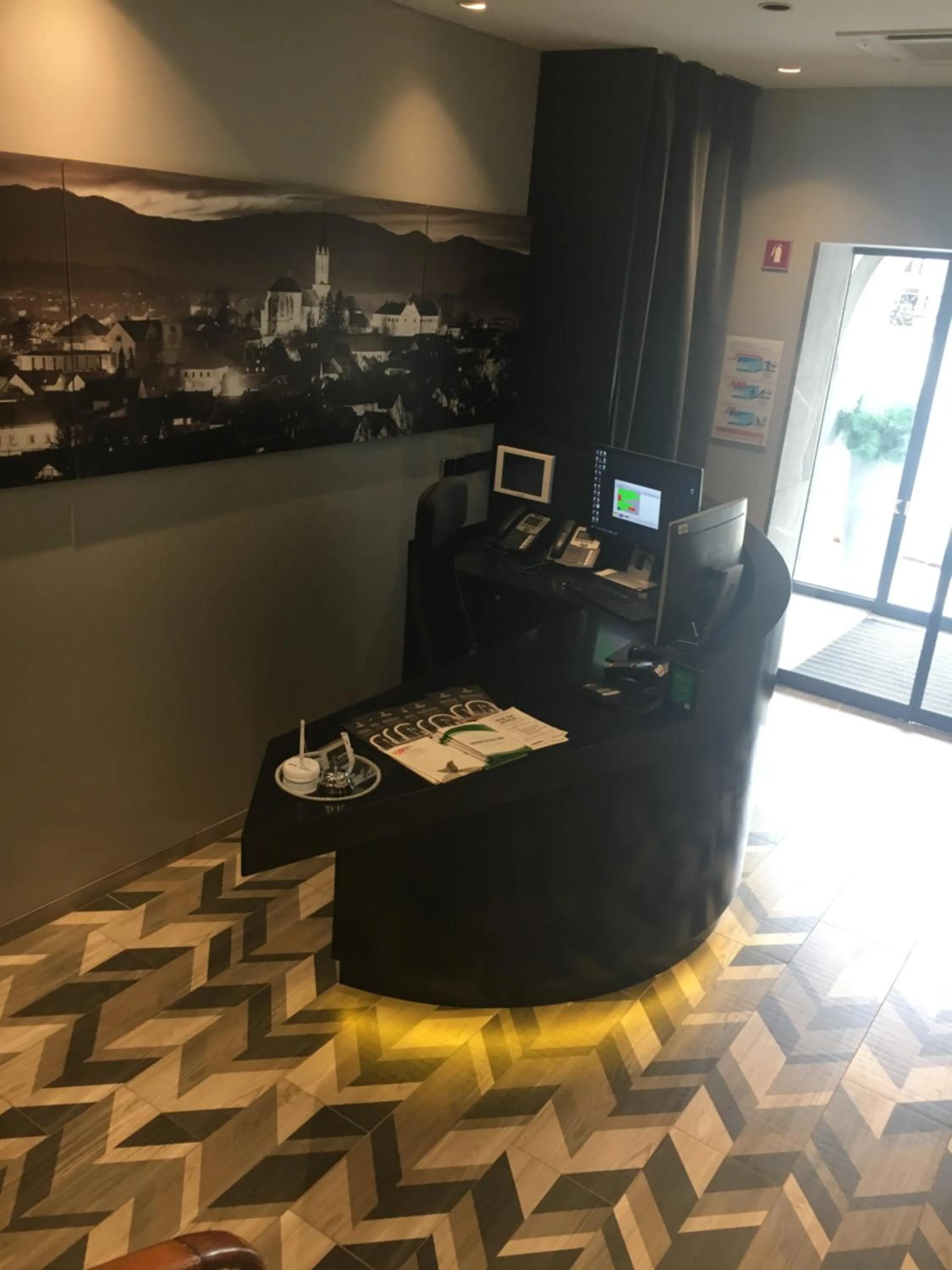 Lobby or reception in Hotel Center Novo Mesto