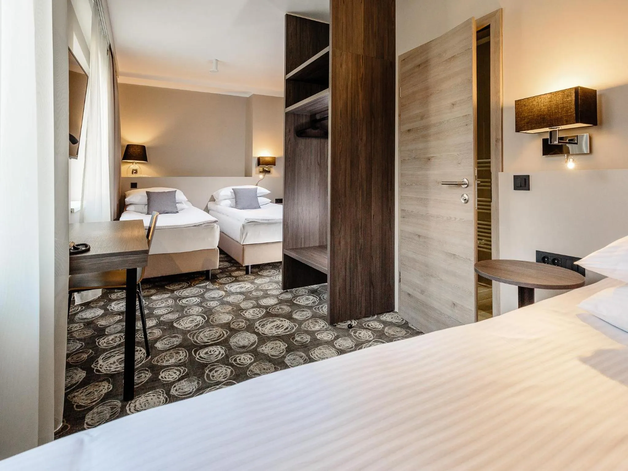 Bed in Hotel Center Novo Mesto