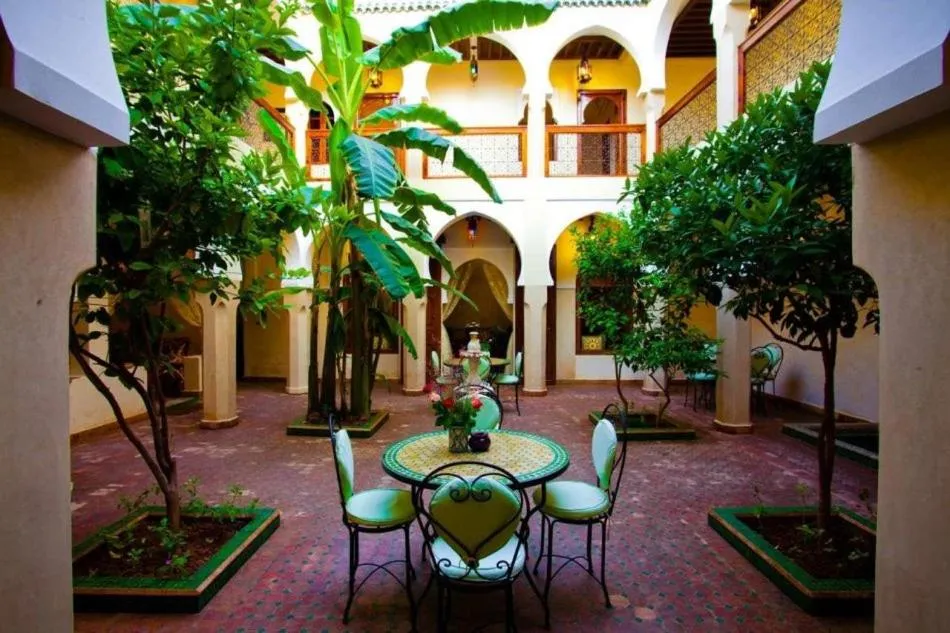 Patio in Riad Tidar by Phoenix