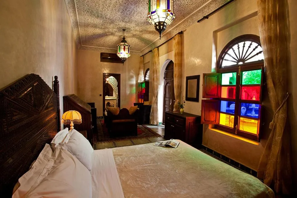 Bed in Riad Tidar by Phoenix