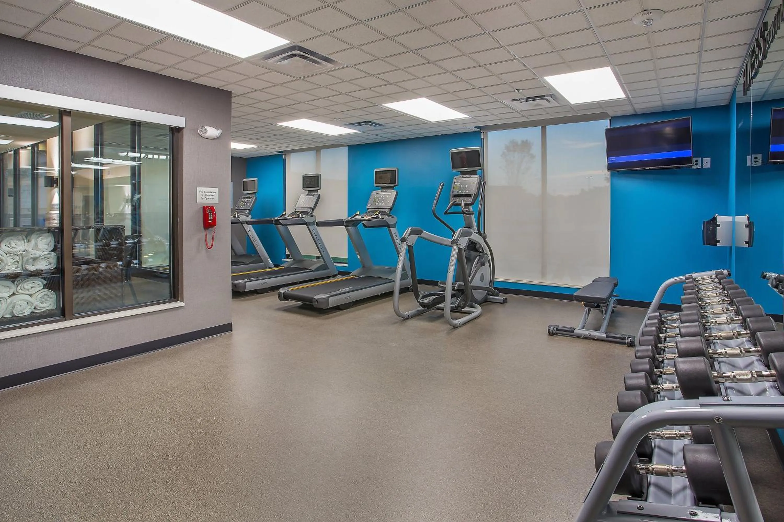 Fitness centre/facilities in Fairfield Inn & Suites by Marriott Nashville Hendersonville