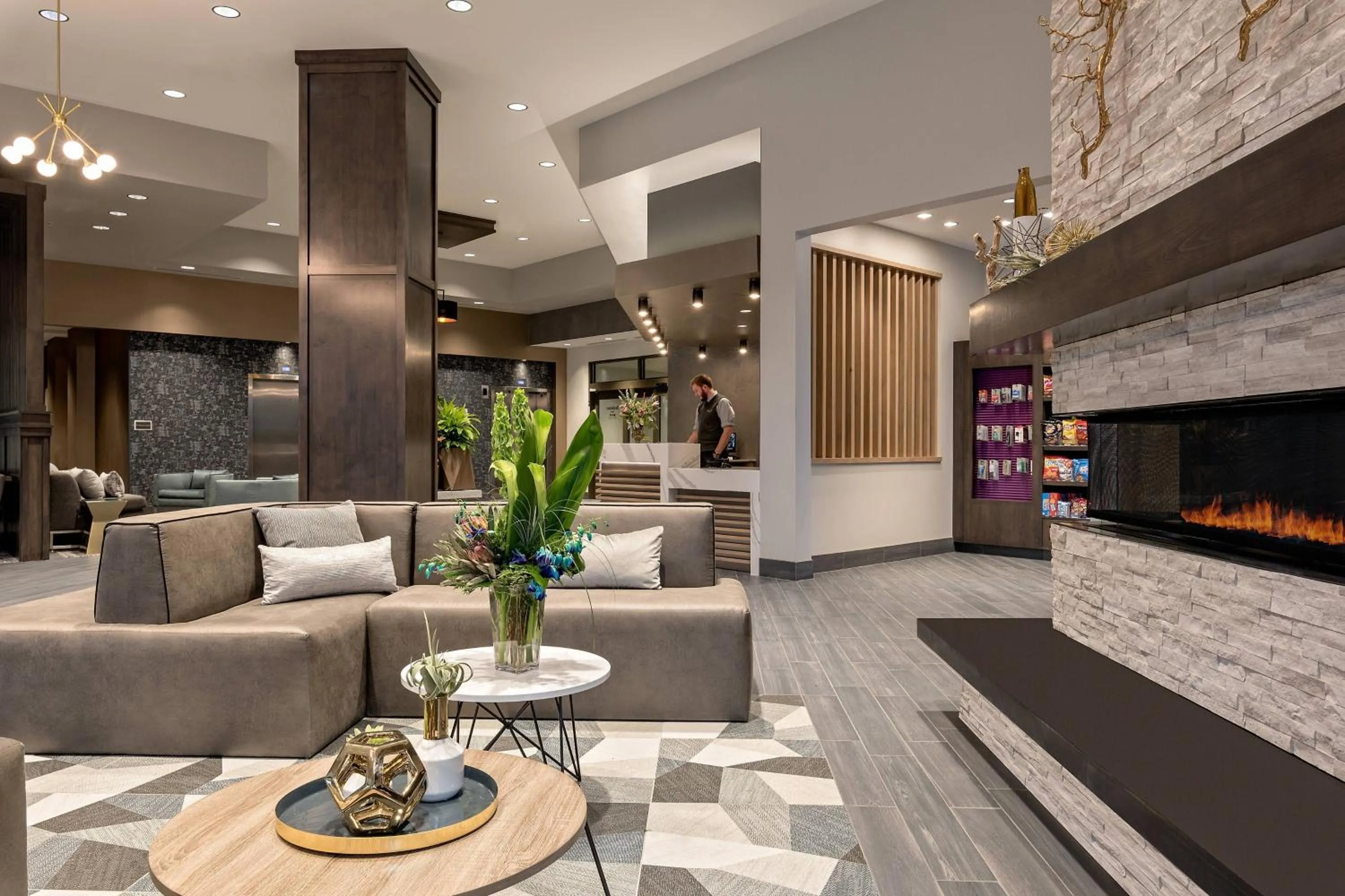 Lobby or reception in Residence Inn by Marriott Boise Downtown City Center
