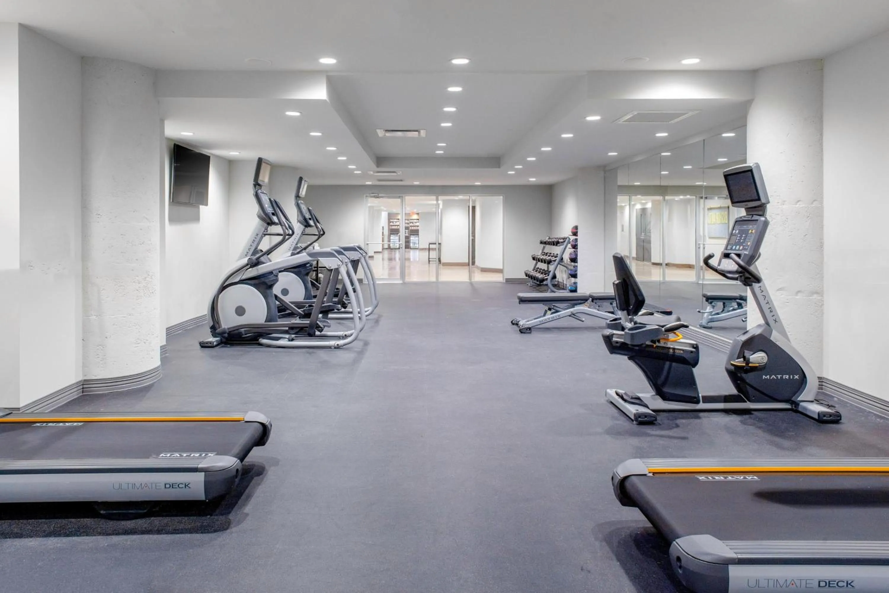 Fitness centre/facilities in Fairfield Inn & Suites by Marriott Dallas Downtown