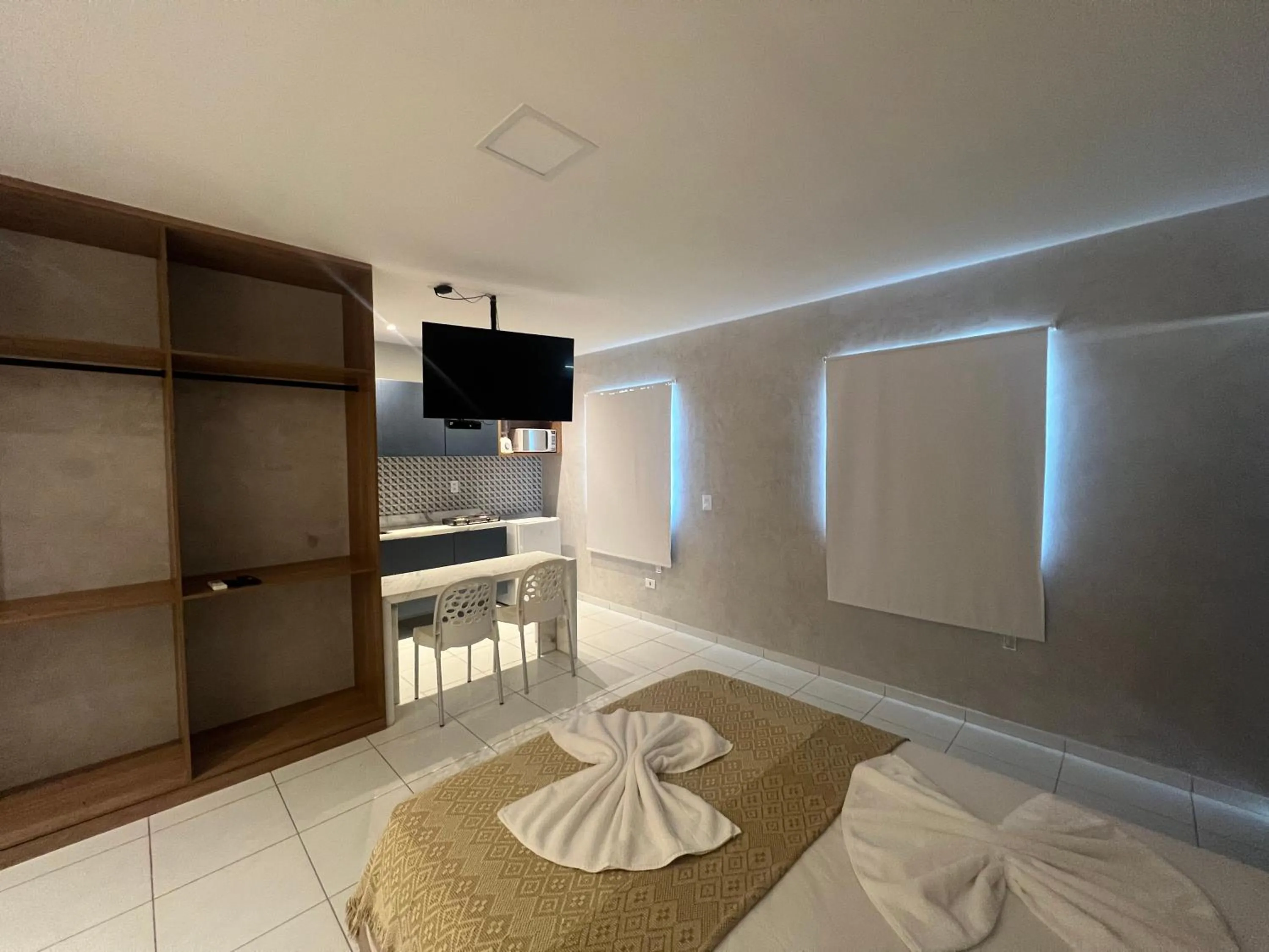 Bed in Pousada&Flats MarBello