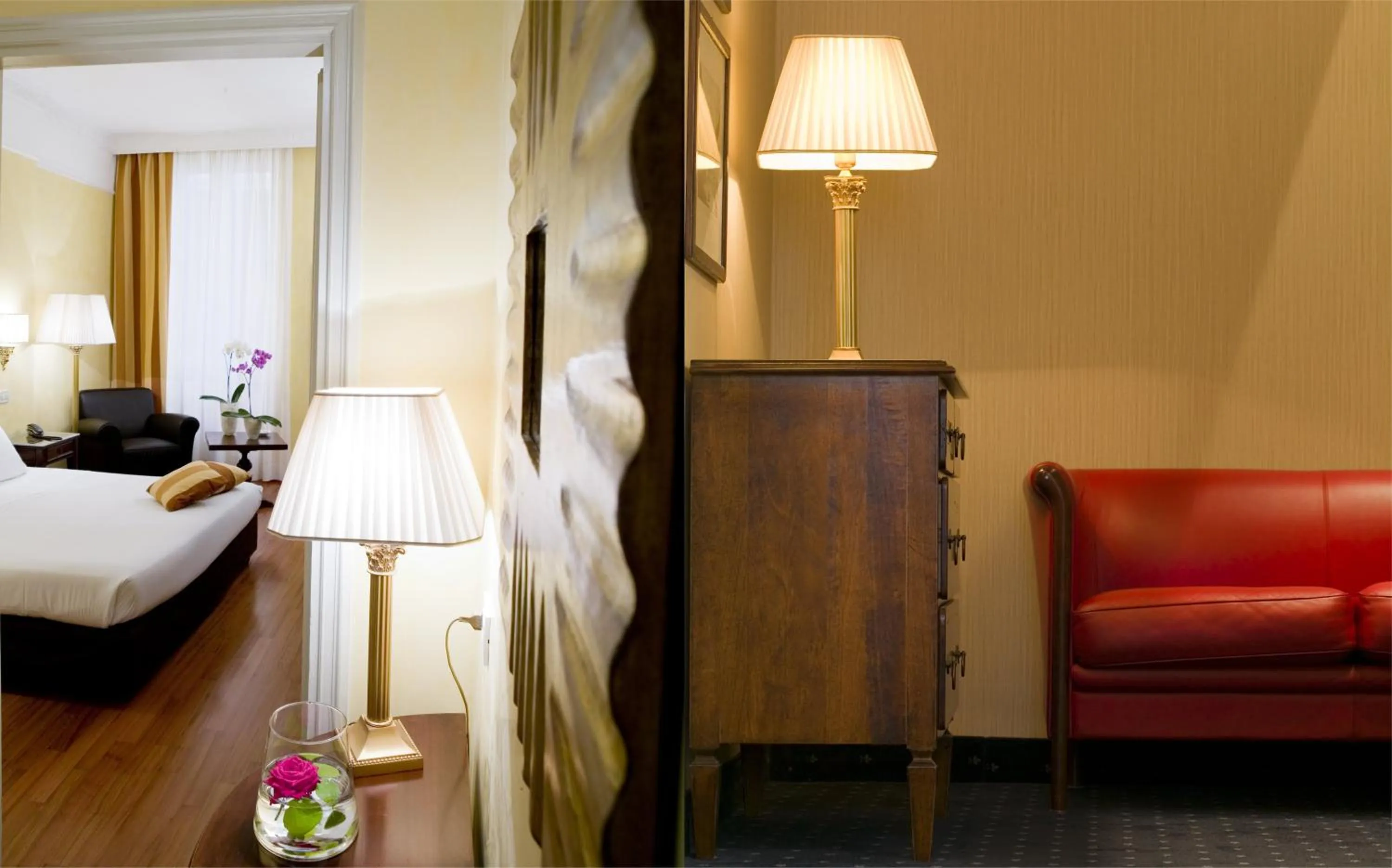 Photo of the whole room, Bed in Astoria Hotel Italia