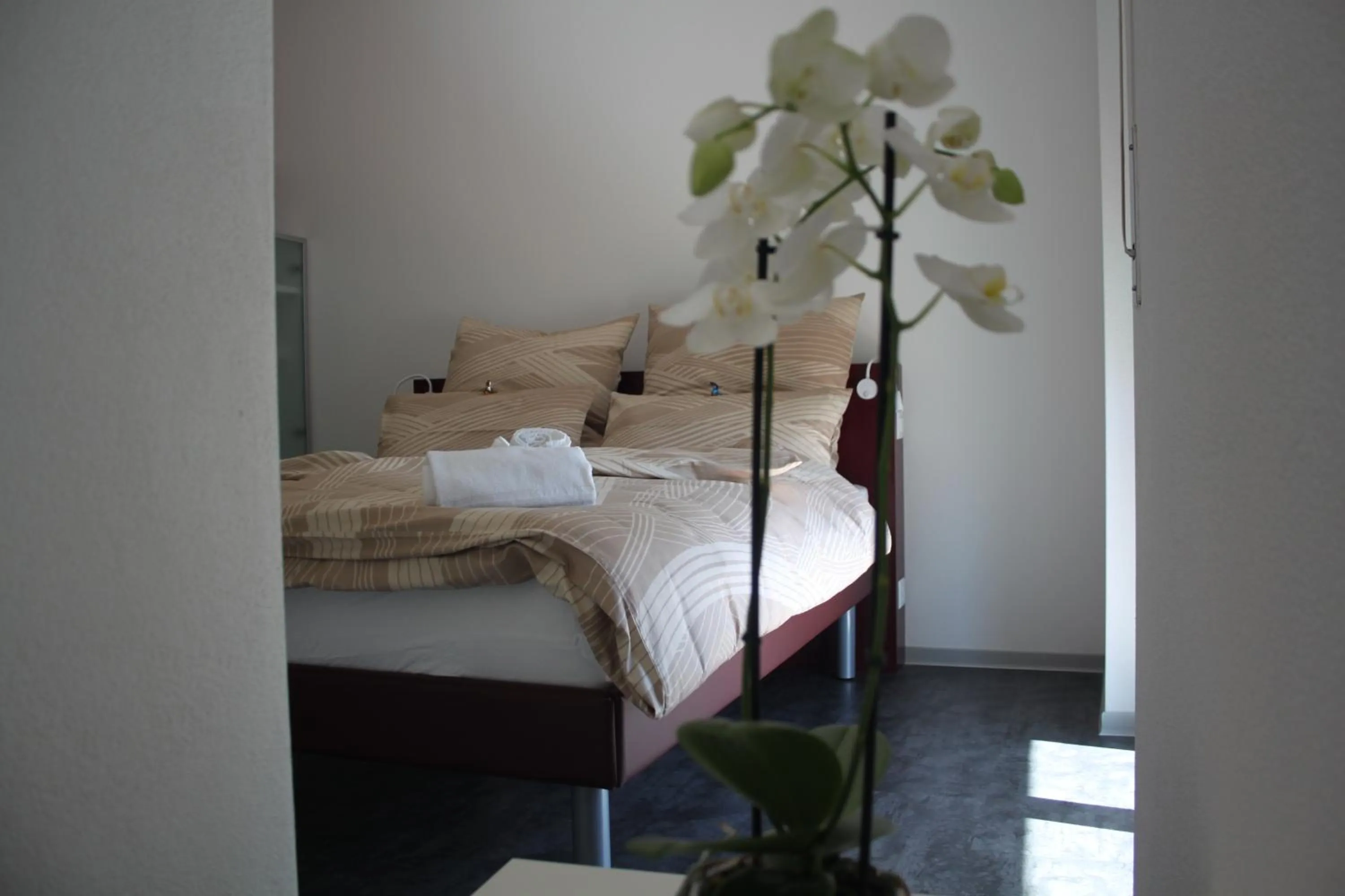 Bed in Albergo Porta Verzasca