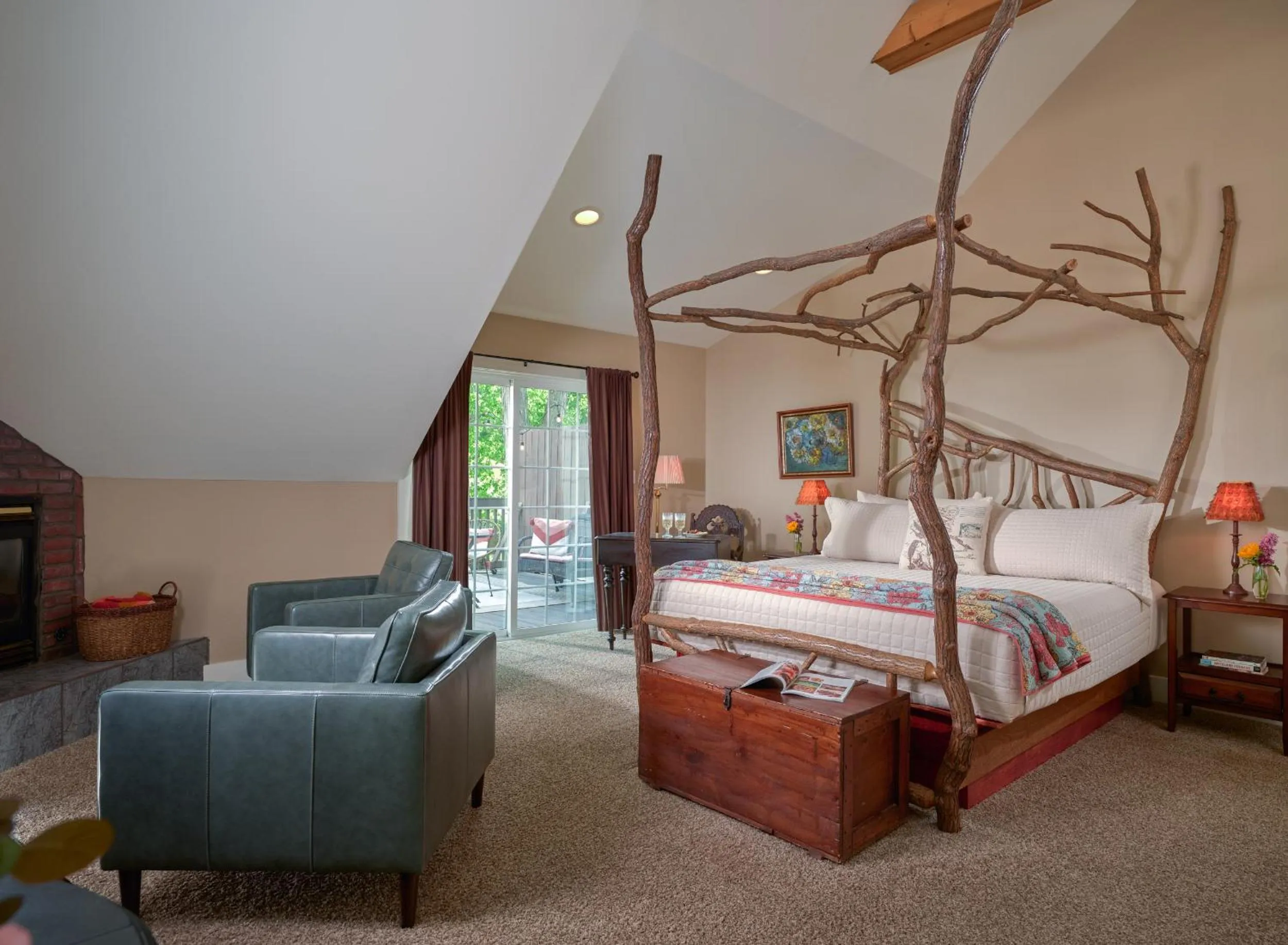 Bed in Goldberry Woods- A Modern Farm Resort