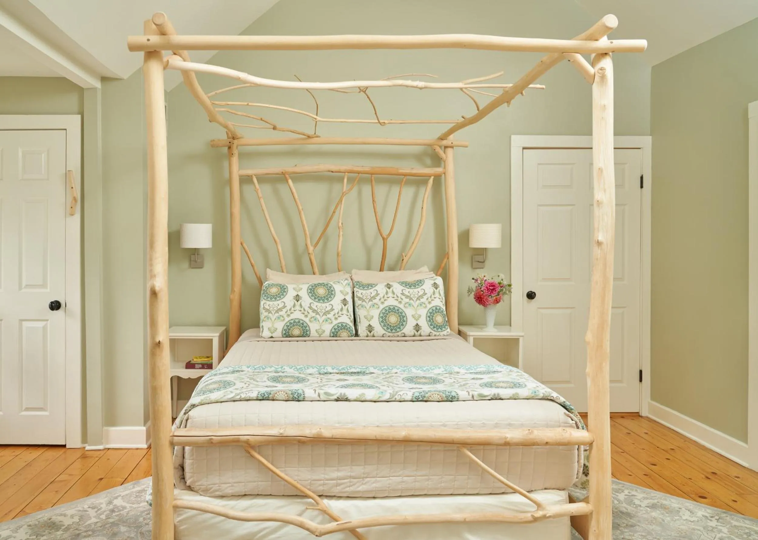 Bed in Goldberry Woods- A Modern Farm Resort