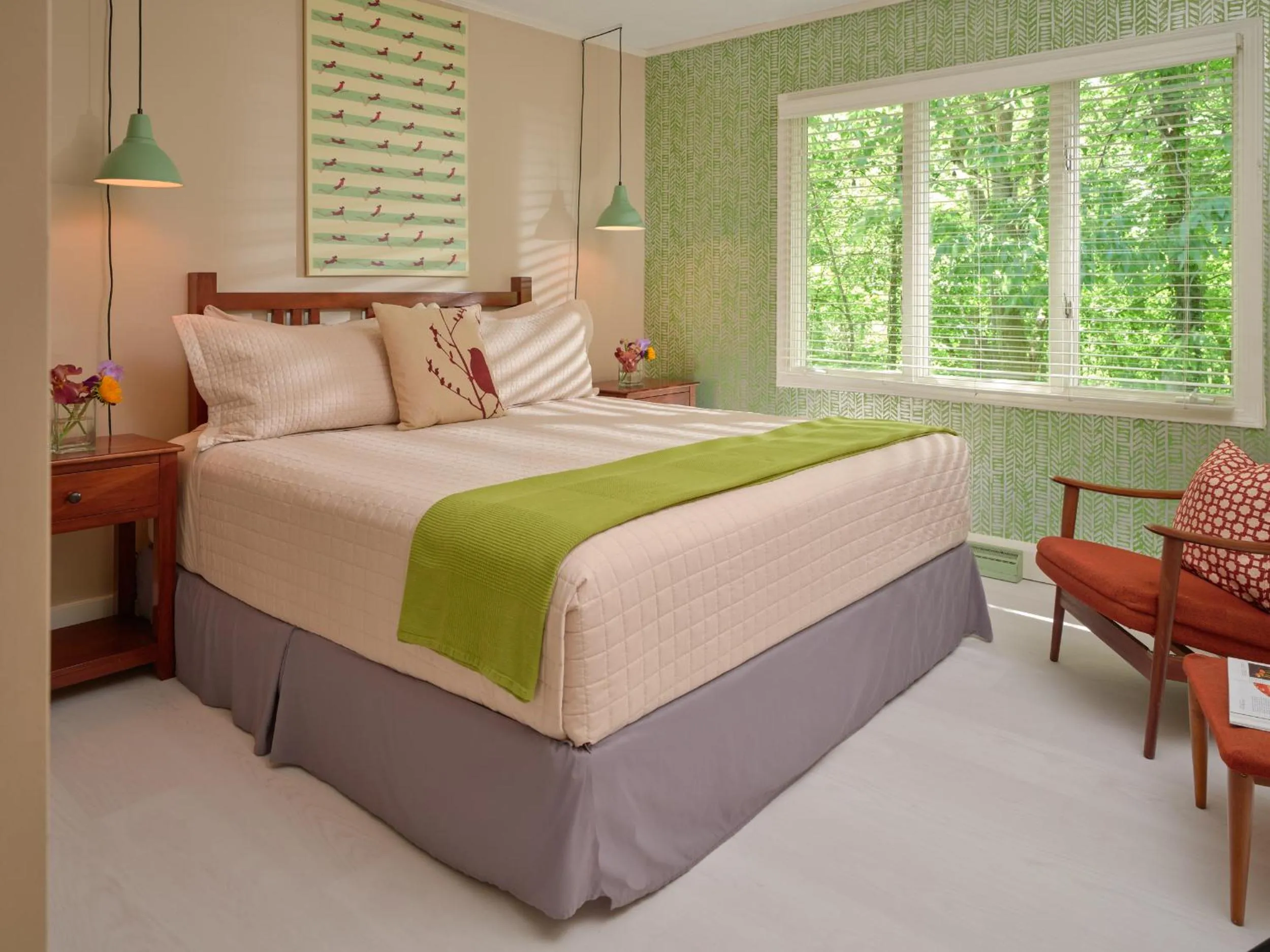 Bed in Goldberry Woods- A Modern Farm Resort