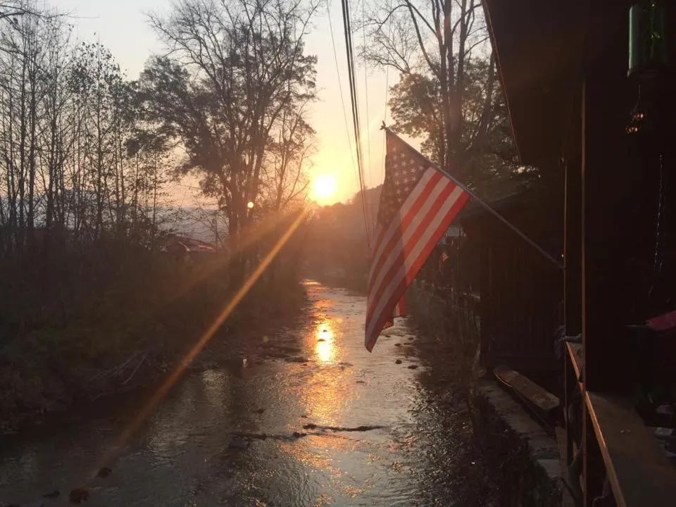 Natural landscape in Qualla Cabins and Motel Cherokee near Casino