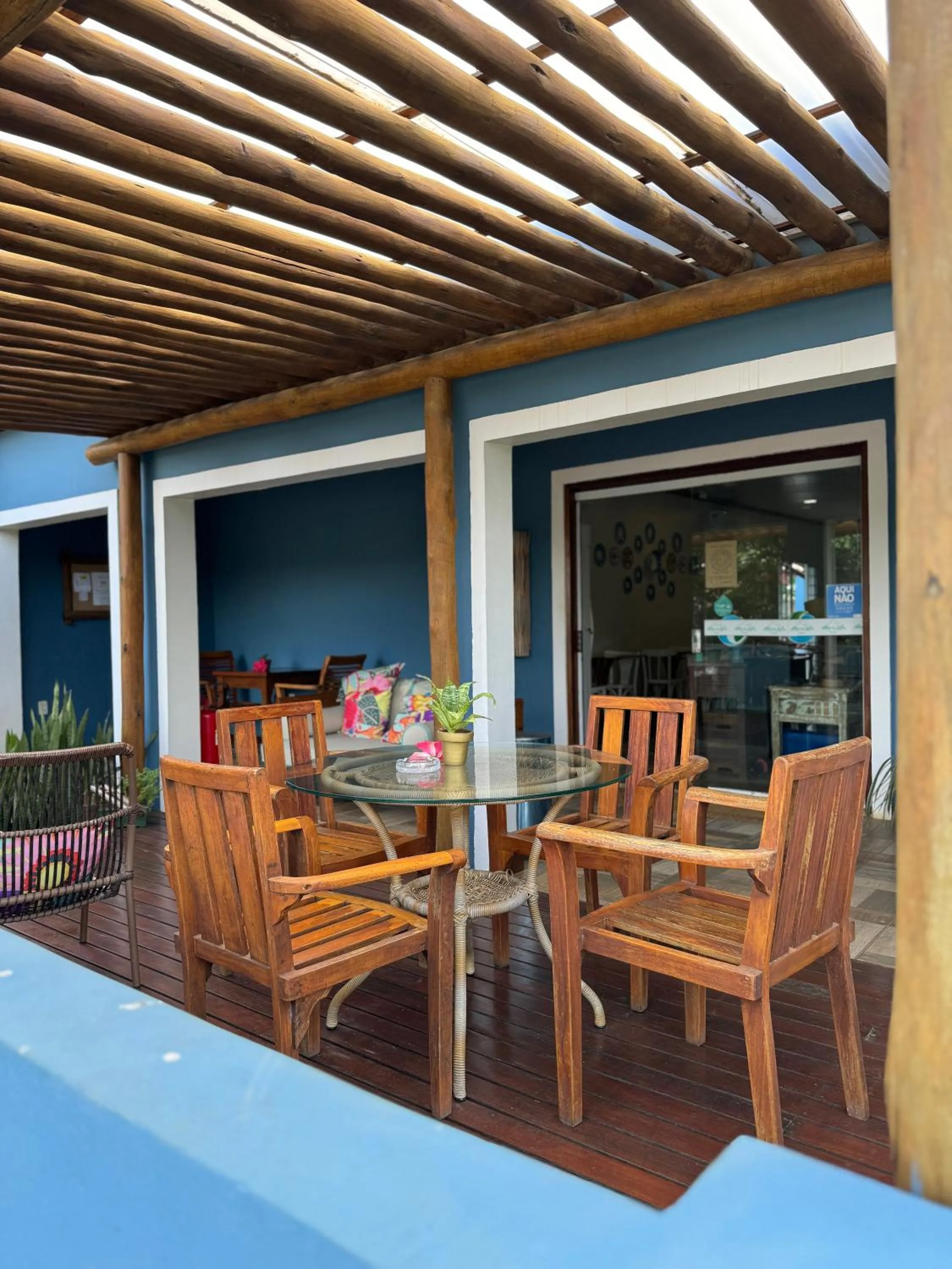 Patio in Pousada Alto da Vila Noronha by Alto da Ilha