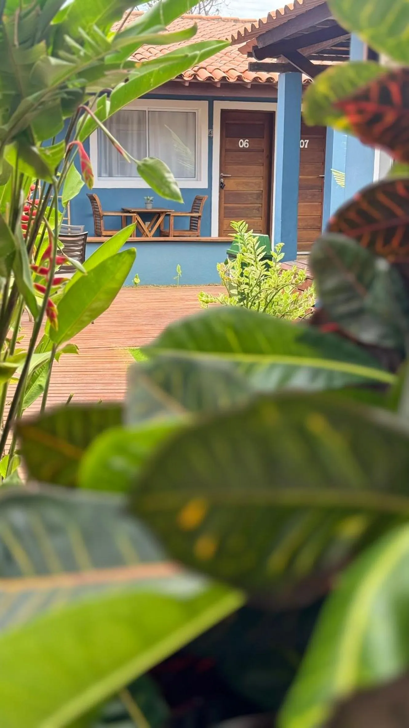 Garden in Pousada Alto da Vila Noronha by Alto da Ilha