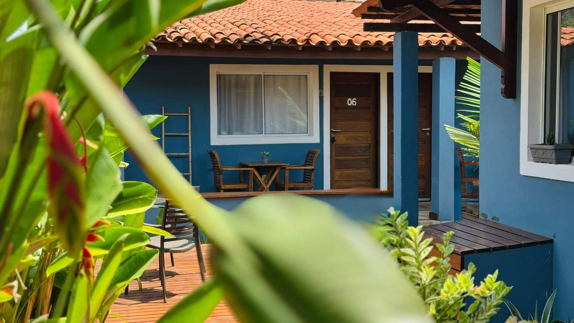 Garden in Pousada Alto da Vila Noronha by Alto da Ilha