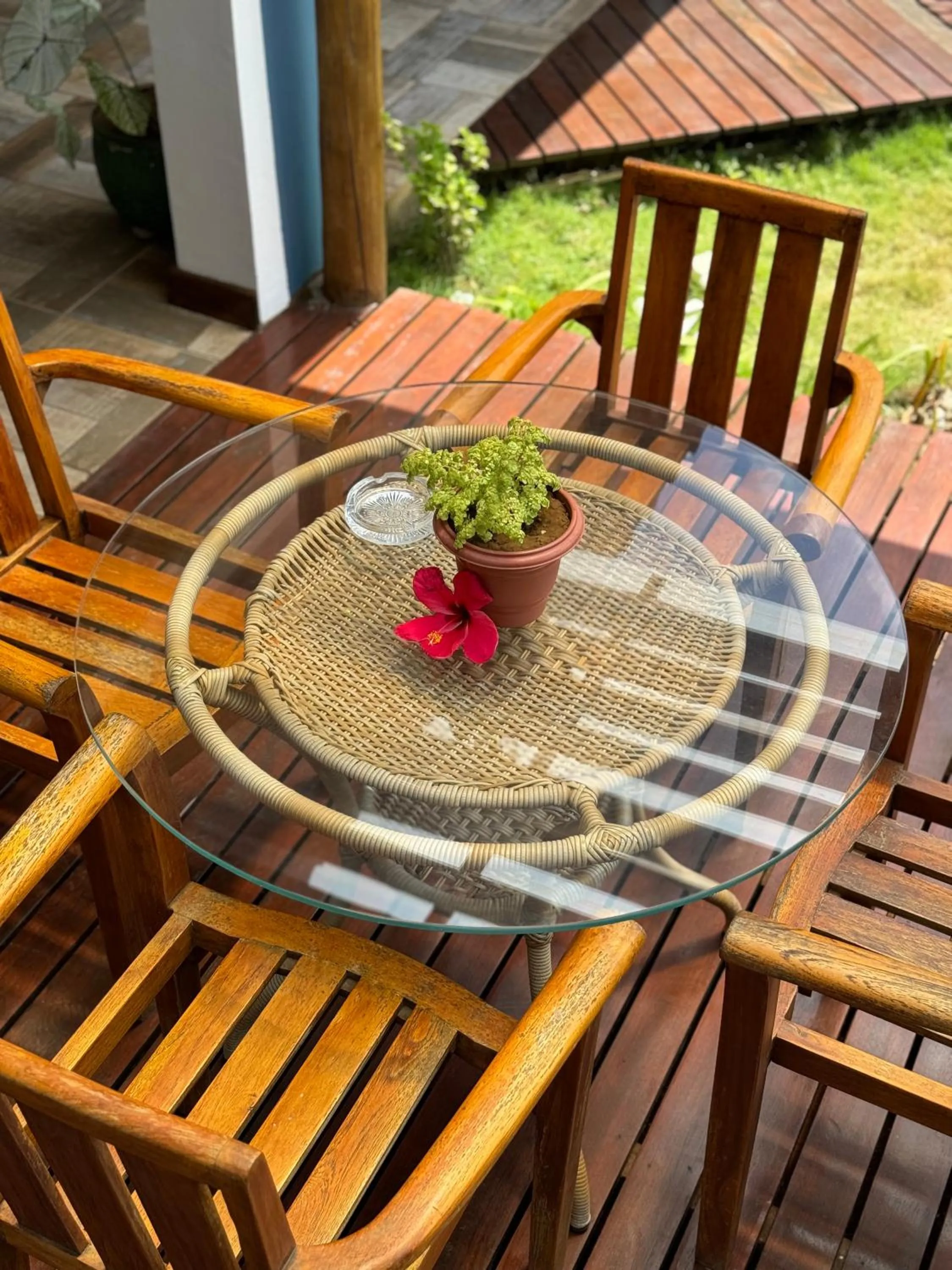 Balcony/Terrace in Pousada Alto da Vila Noronha by Alto da Ilha