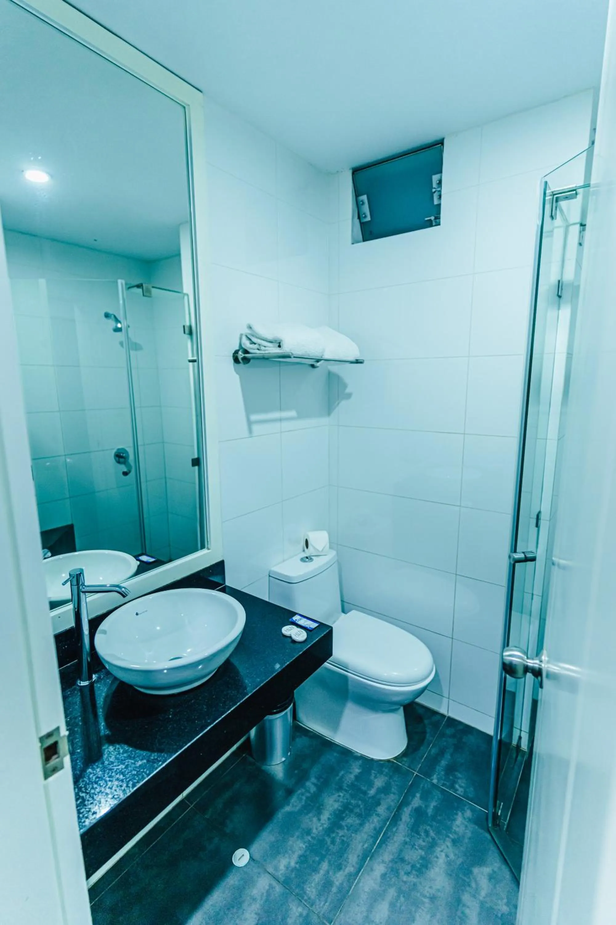 Bathroom in Hotel Hacienda Lima Norte