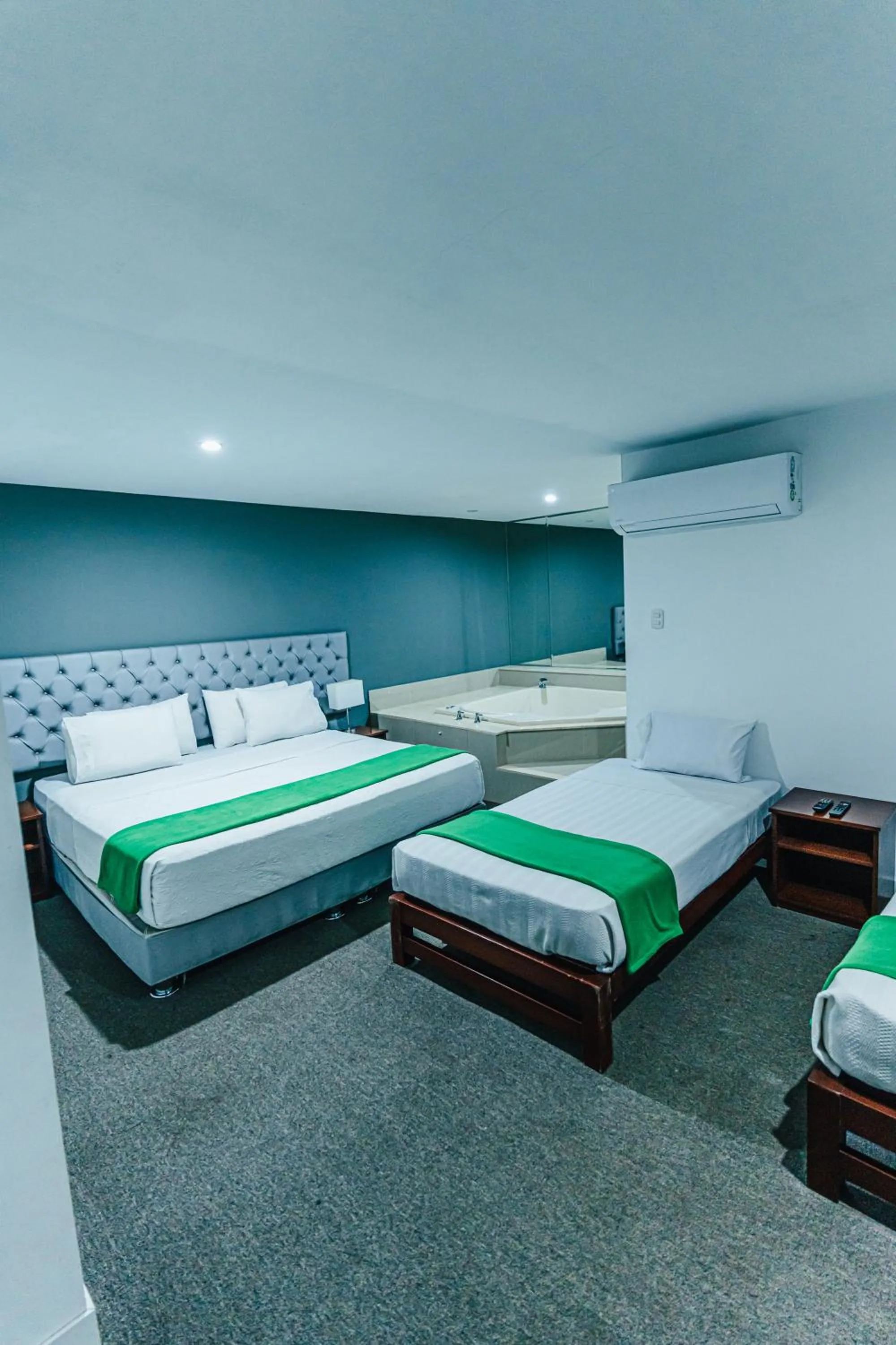 Bed in Hotel Hacienda Lima Norte