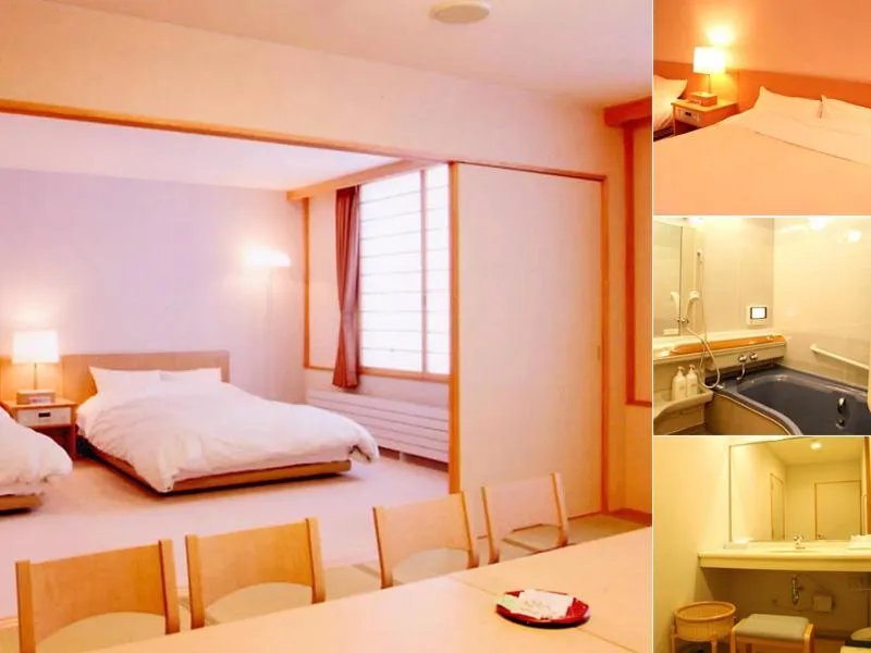 Photo of the whole room, Bed in Tokachi Nauman Onsen Hotel arco