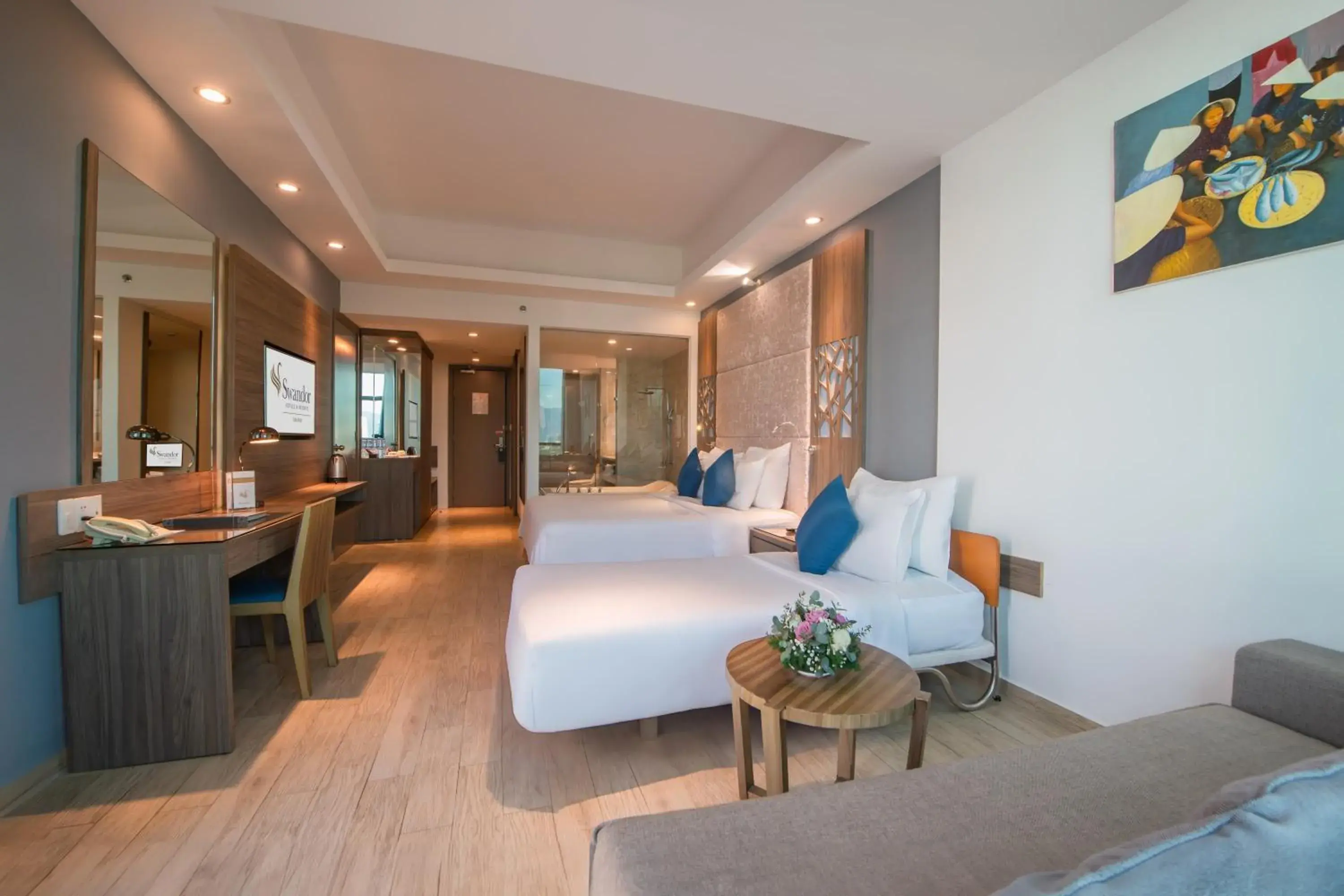 Deluxe Triple Room with Sea View in Swandor Cam Ranh Resort-Ultra All Inclusive Deluxe Triple Room with Sea View in Swandor Cam Ranh Resort-Ultra All Inclusive