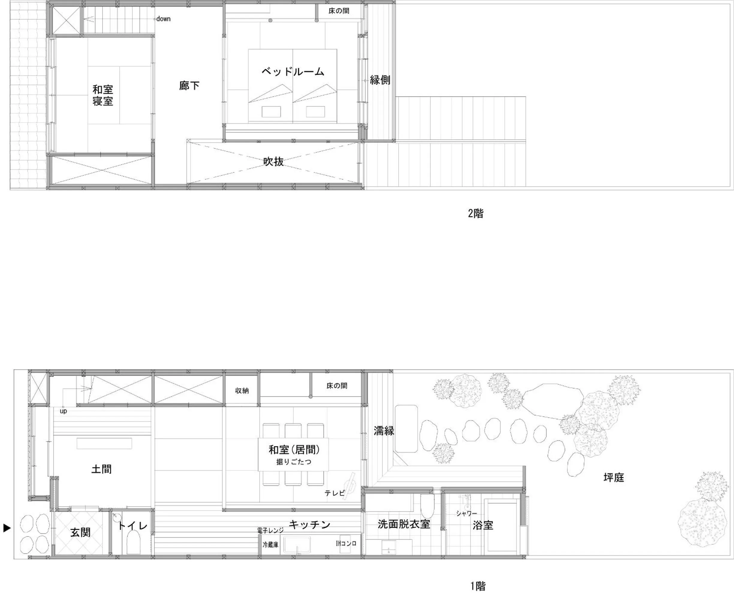 Floor plan in Kuraya Senbonsanjo