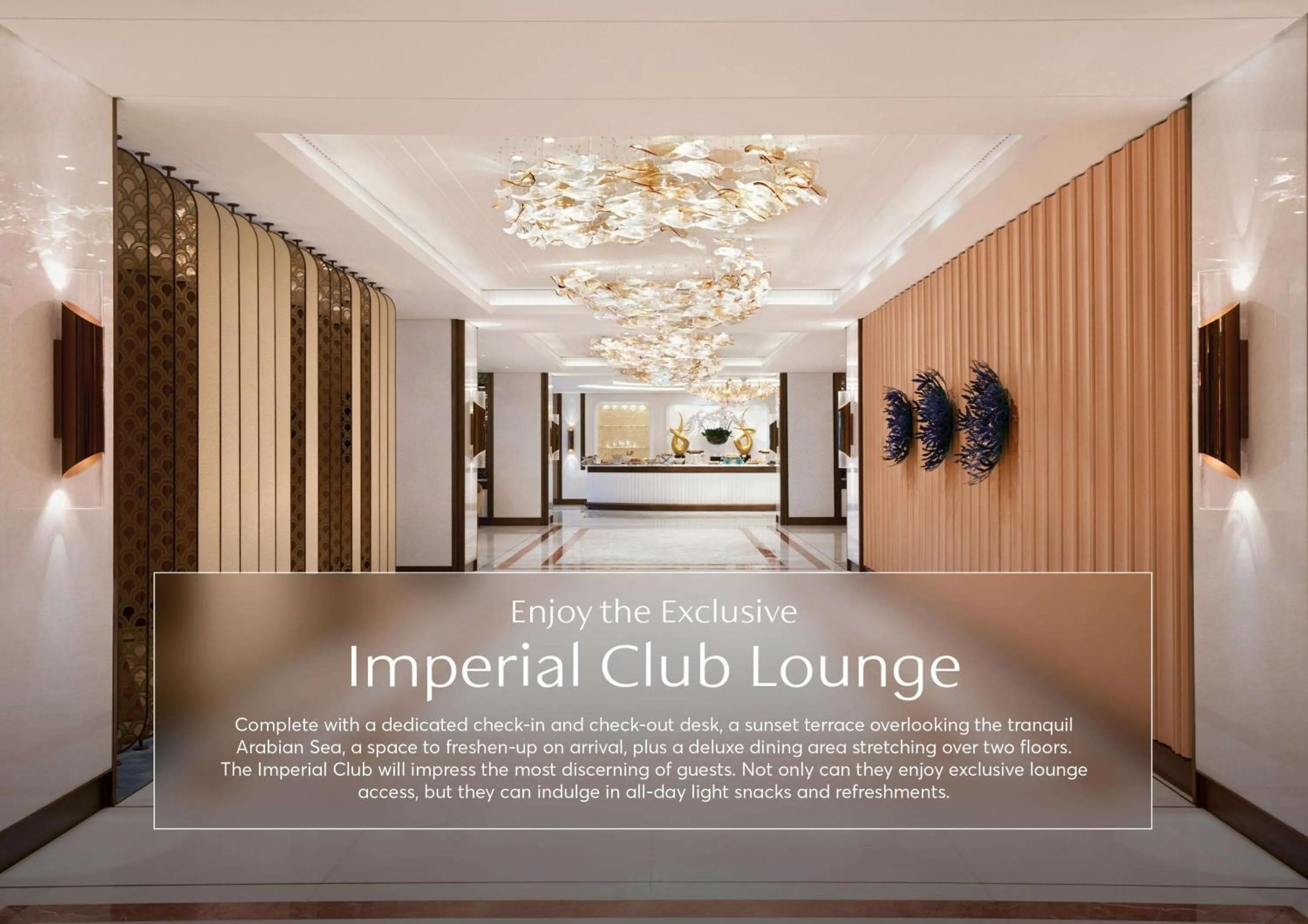 Lobby or reception in Atlantis, The Palm