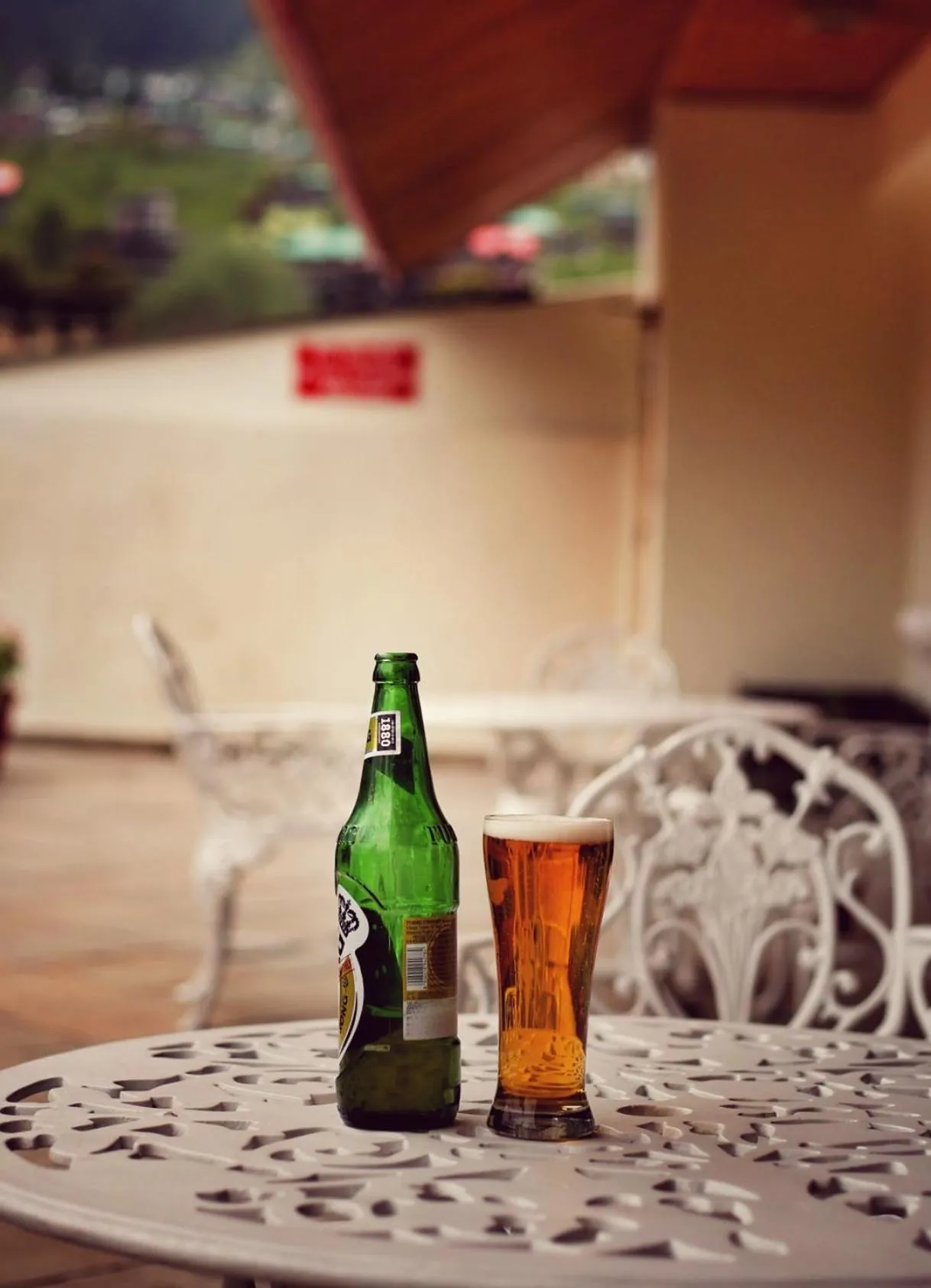 Drinks in Hotel Snow View Manali