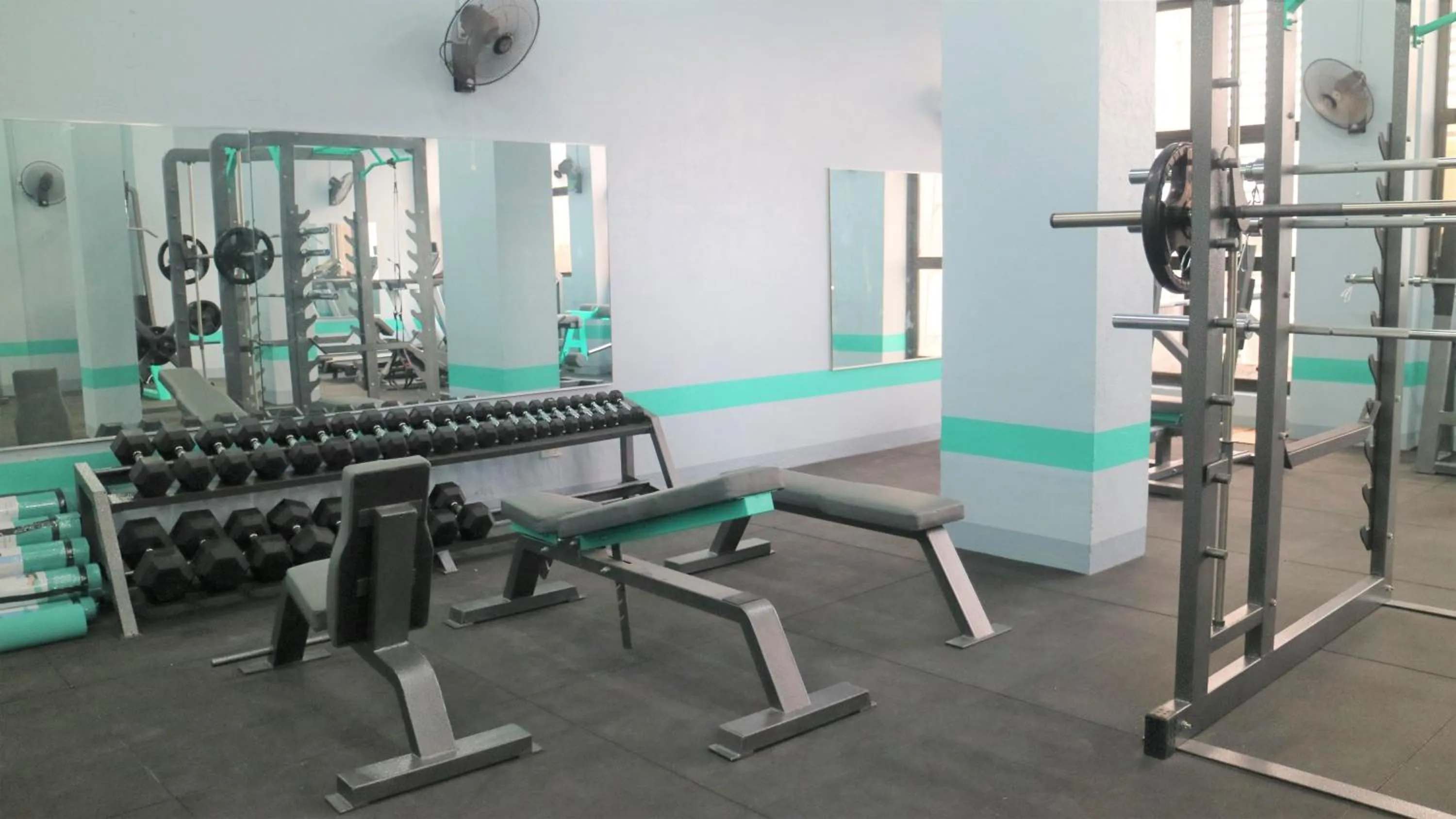 Fitness centre/facilities in Bed and Bath Serviced Suites