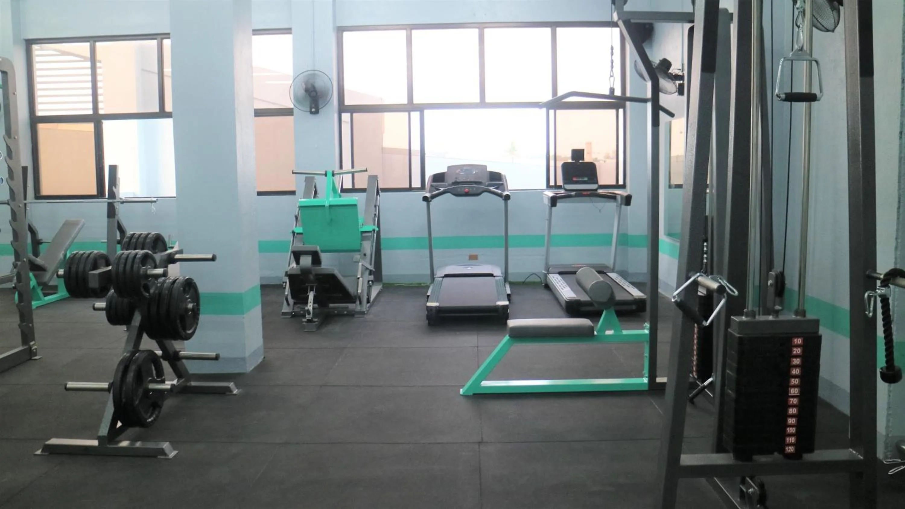 Fitness centre/facilities in Bed and Bath Serviced Suites