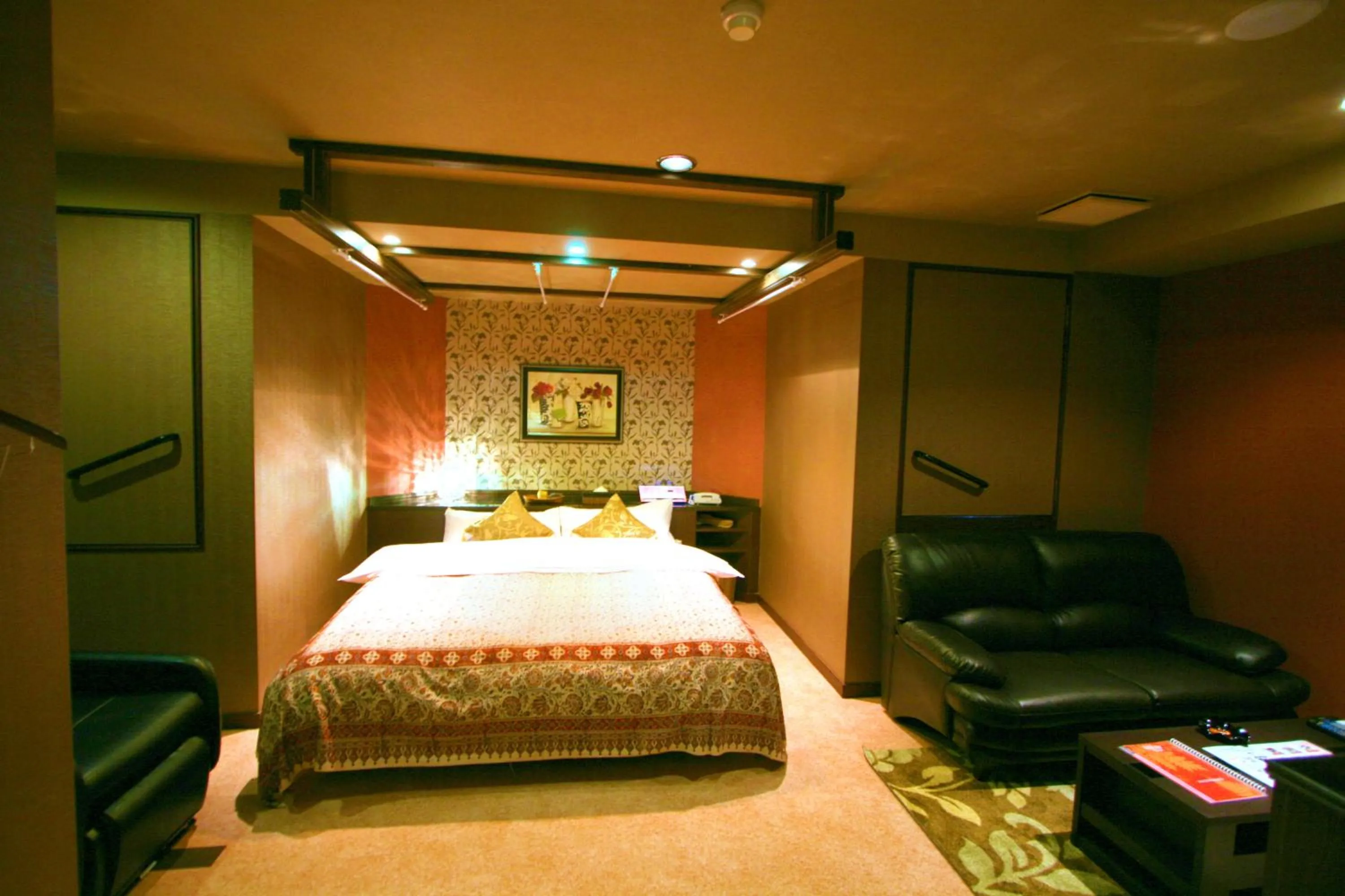 Bedroom, Bed in AURA Resort Iga (Adult Only)