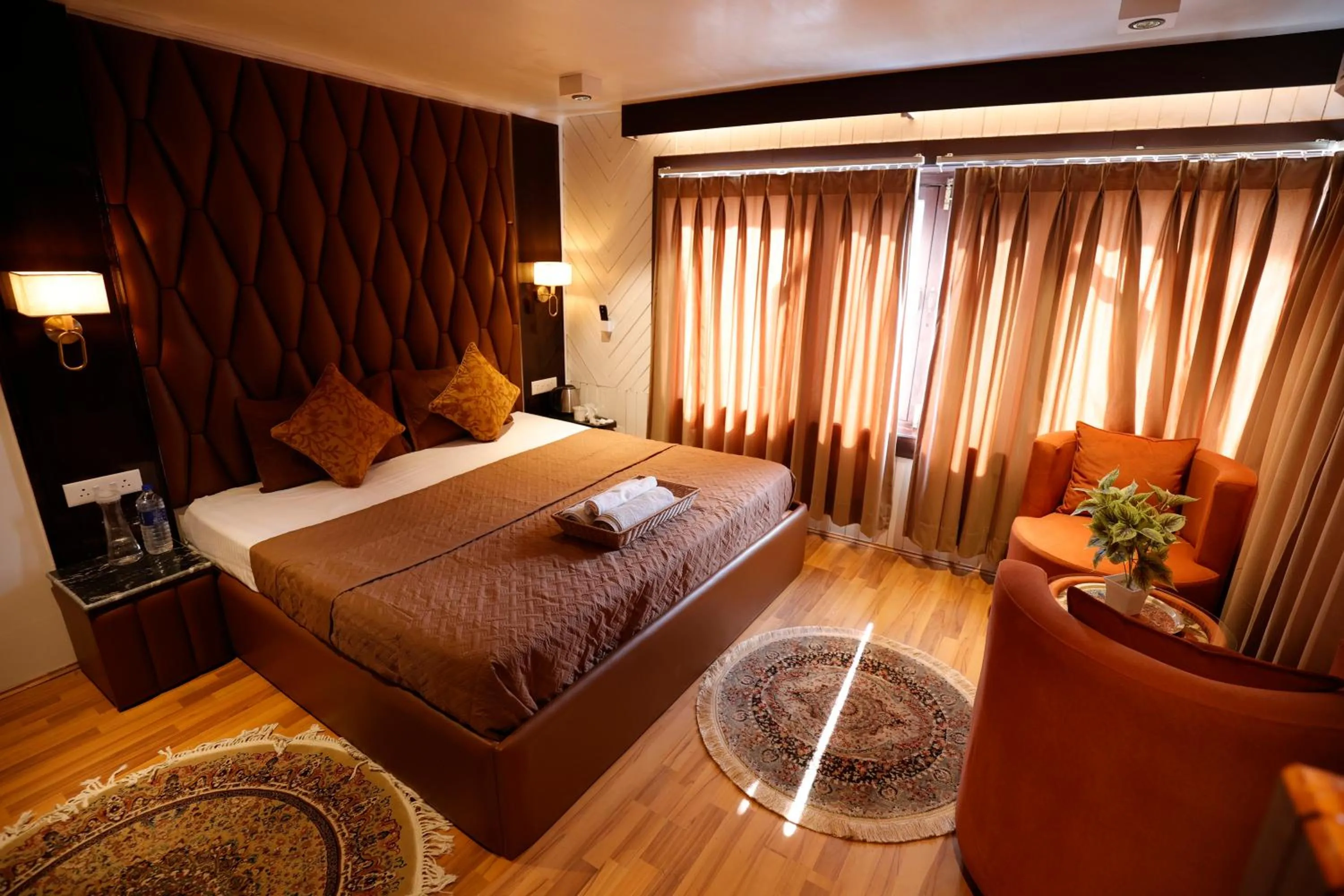 Bed in Walisons Peace Resort