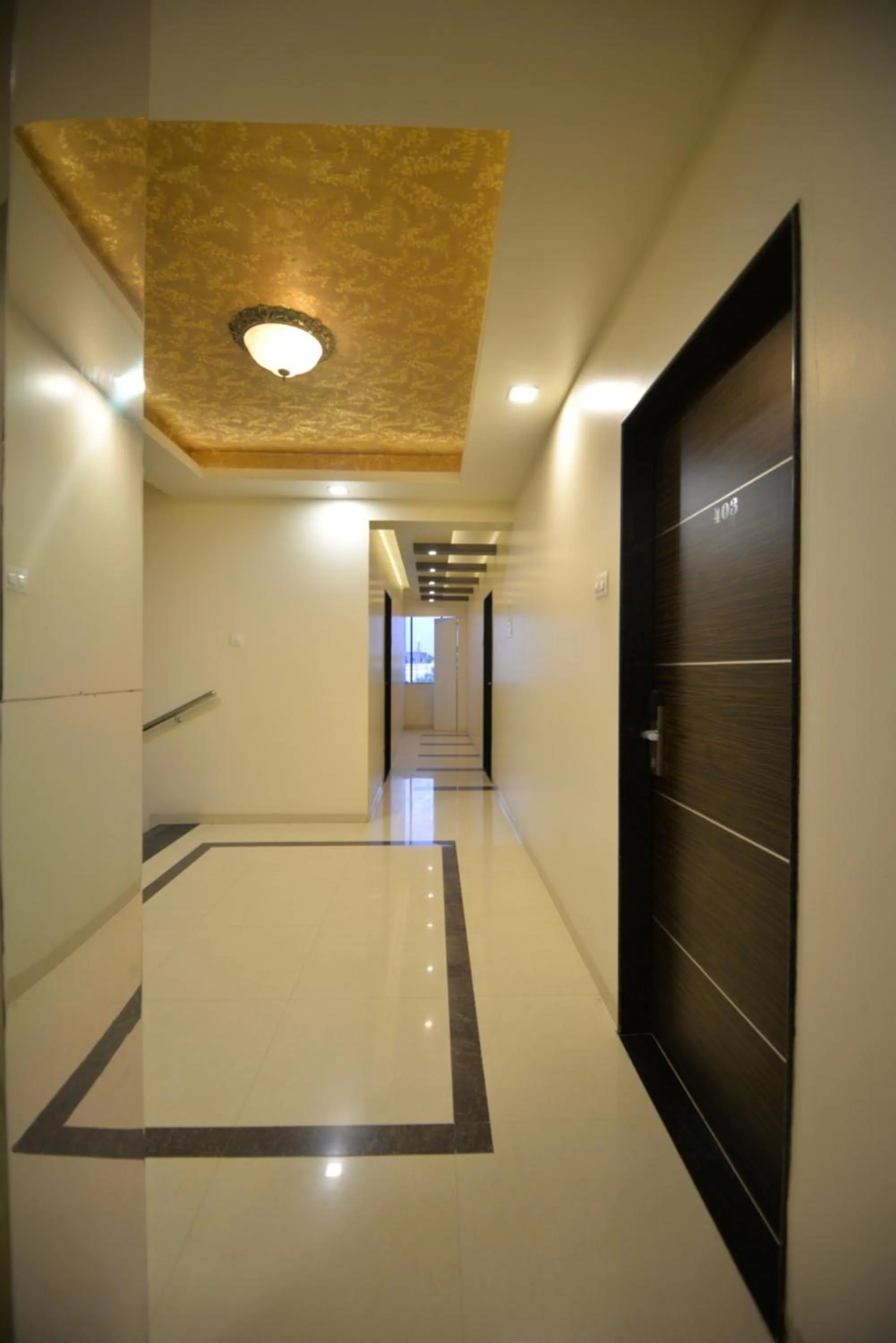 Lobby or reception in Hotel Radhe Krishna