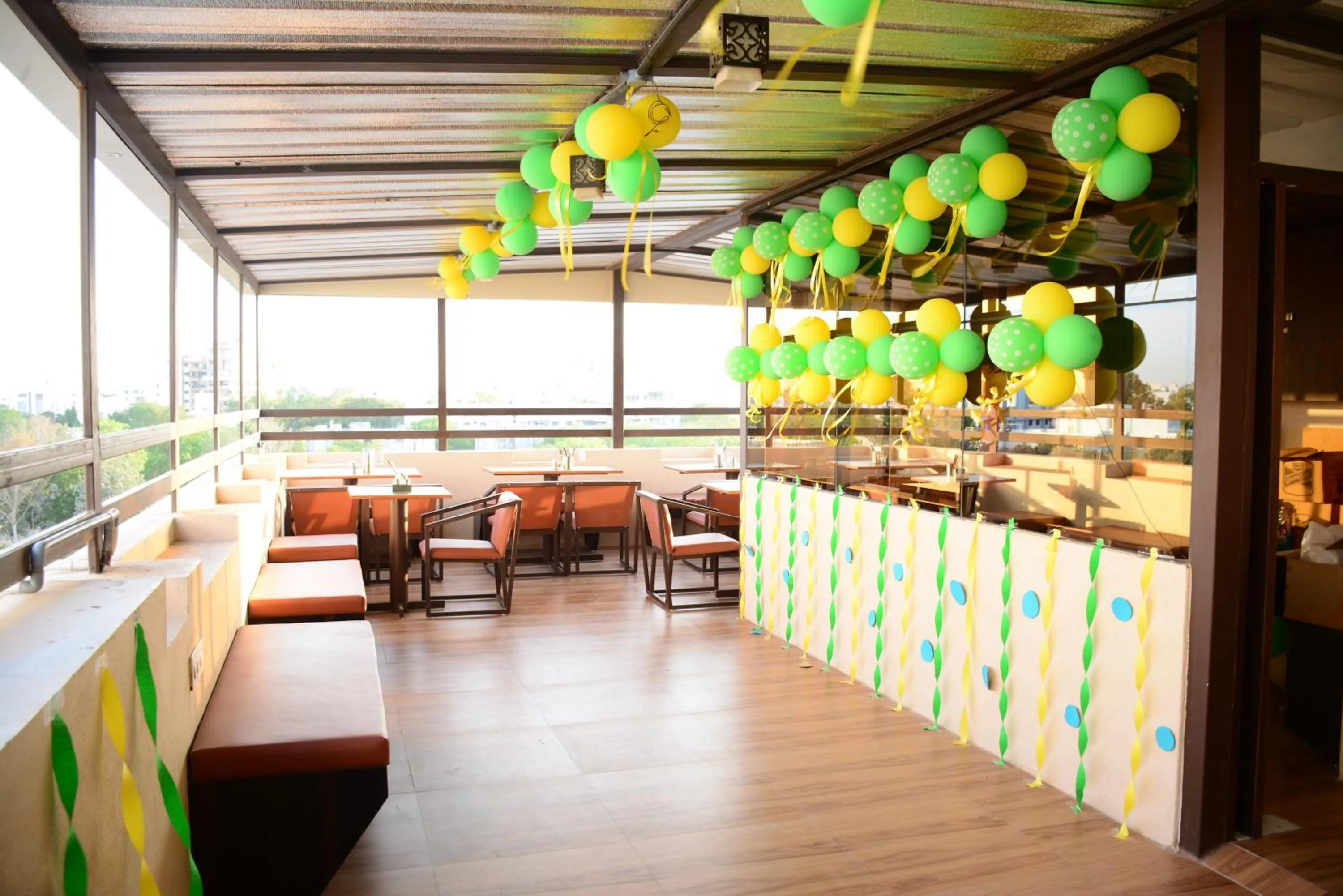 Seating area in Lime Tree Hotel