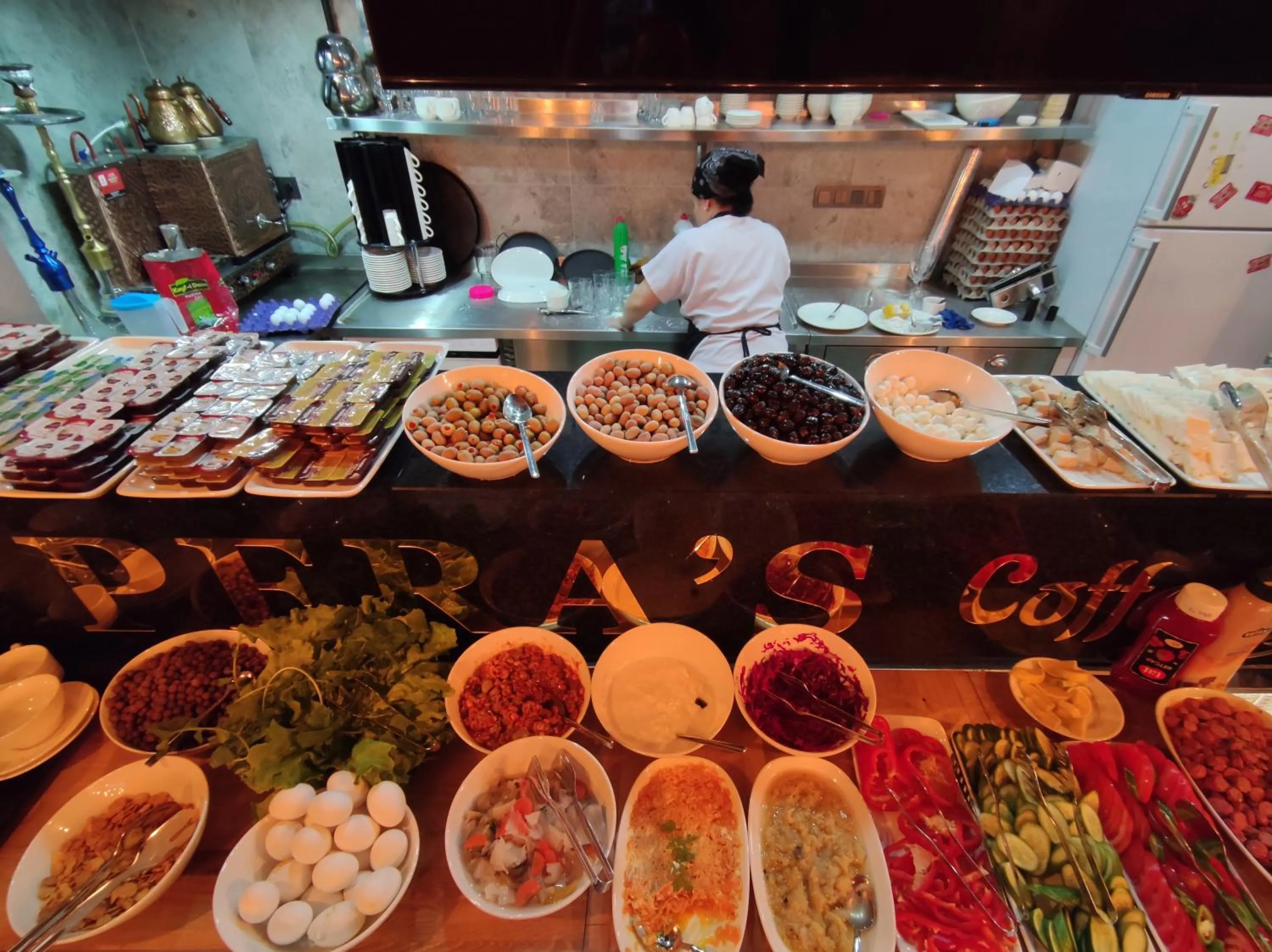 Breakfast in The Golden Pera's Hotel & Spa