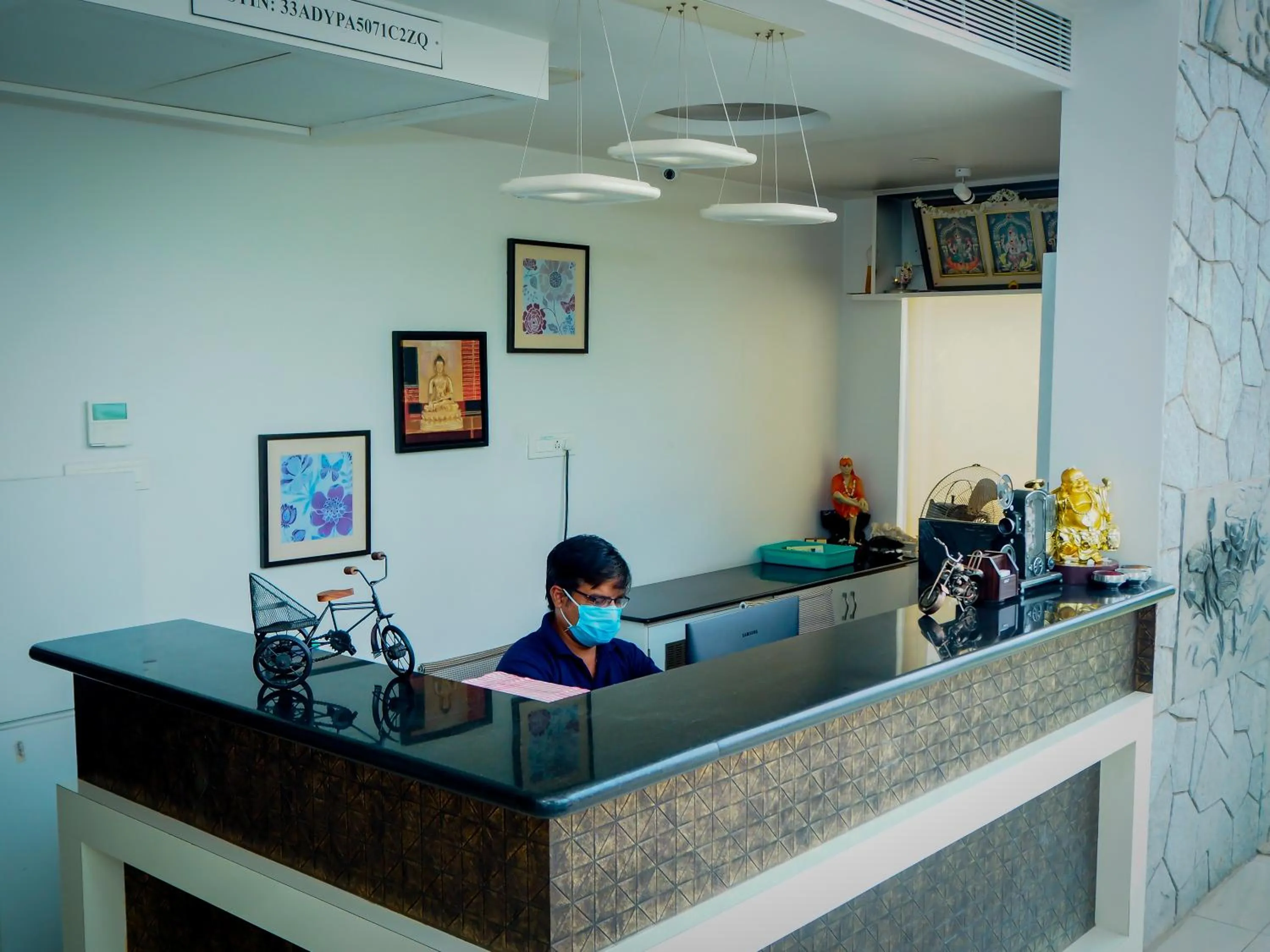 Lobby or reception in White Pearl Residency