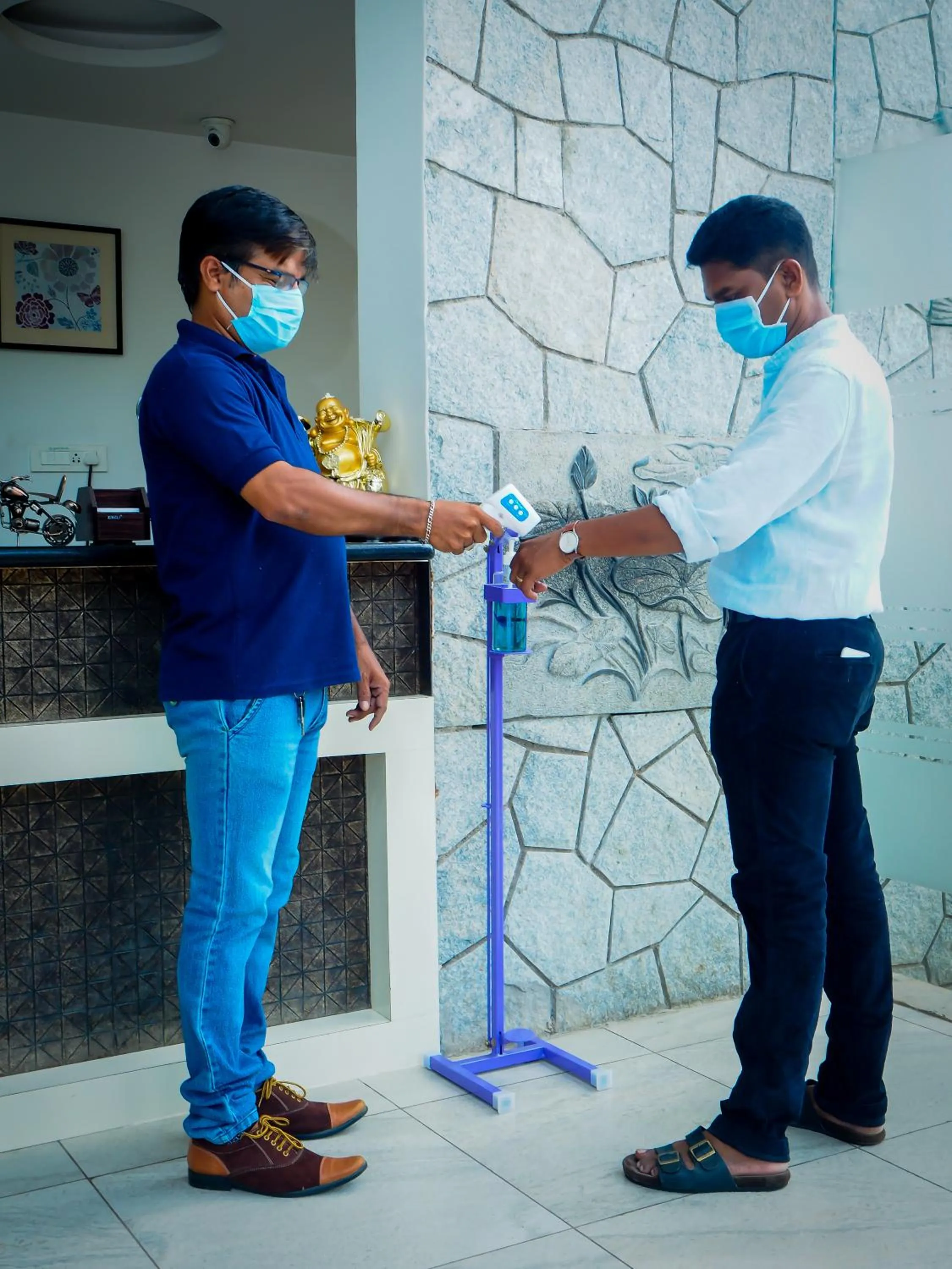 Lobby or reception in White Pearl Residency