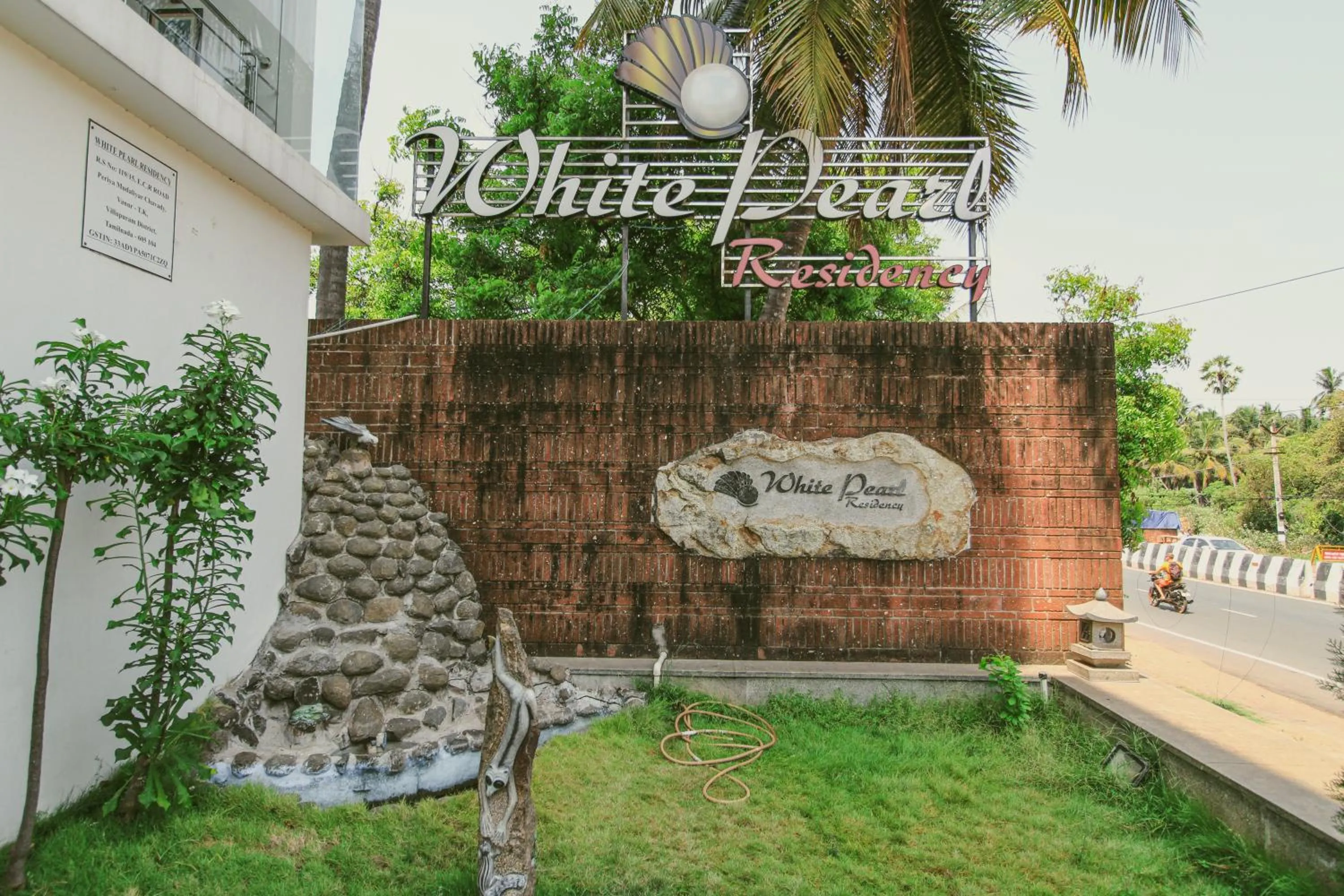 Logo/Certificate/Sign in White Pearl Residency