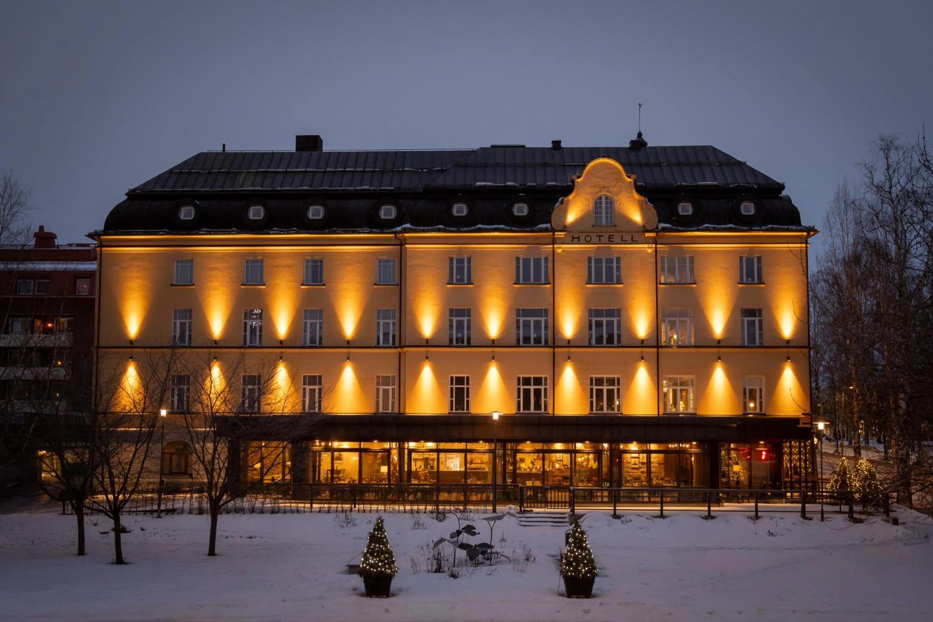Property building in Piteå Stadshotell