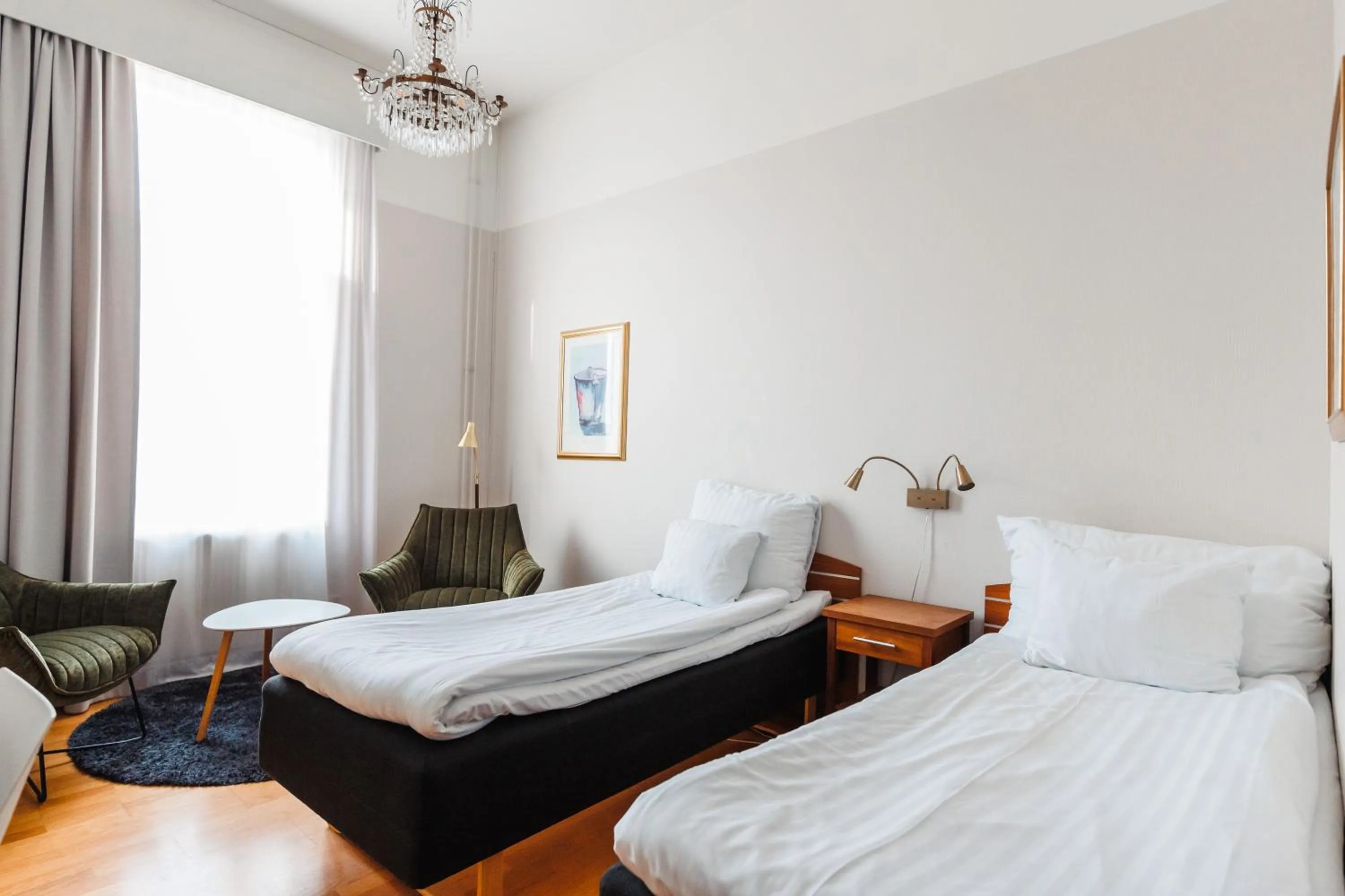 Bed in Piteå Stadshotell