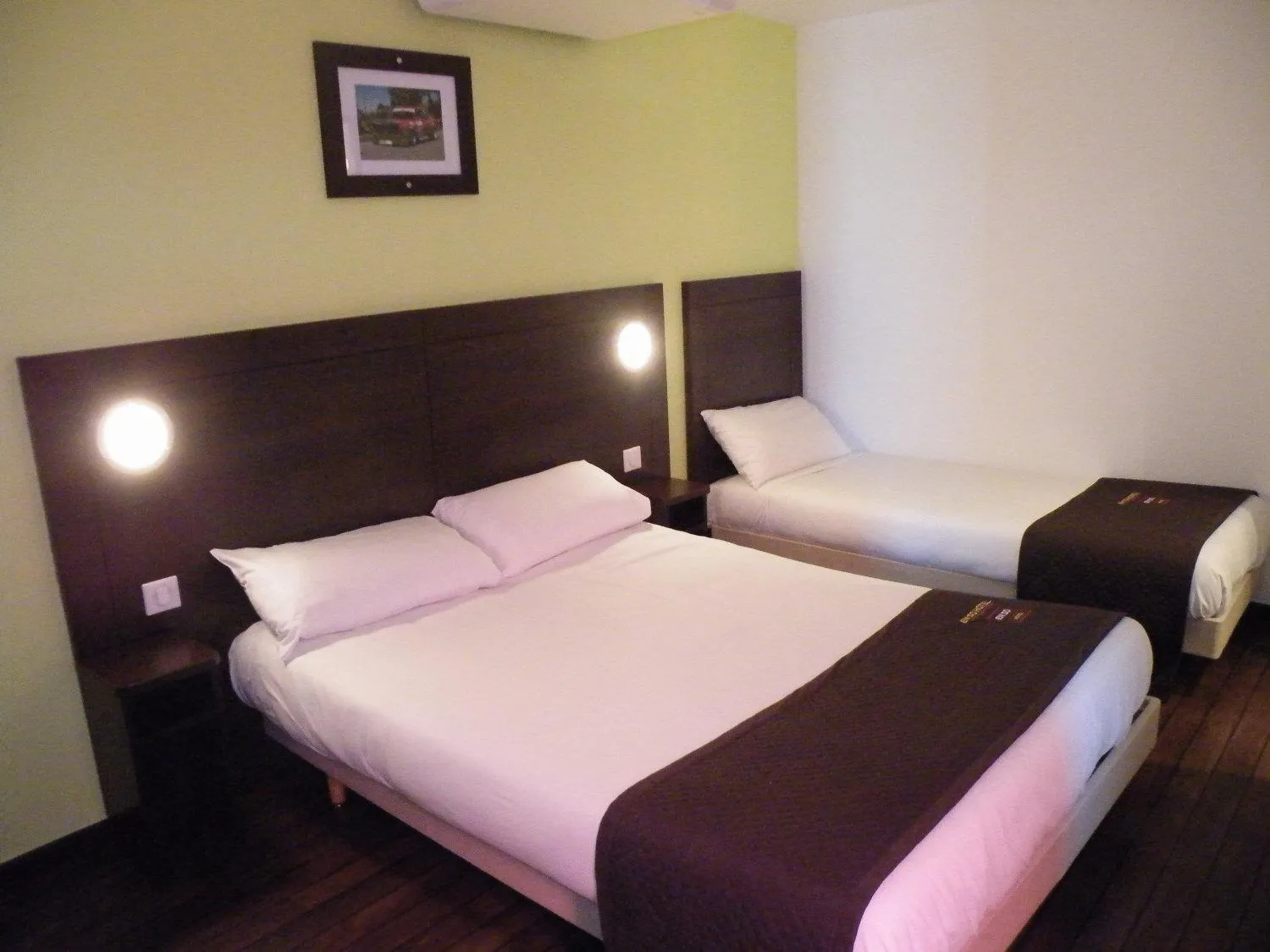 Bed in Enzo Hotel Mulhouse Sud Morschwiller le Bas